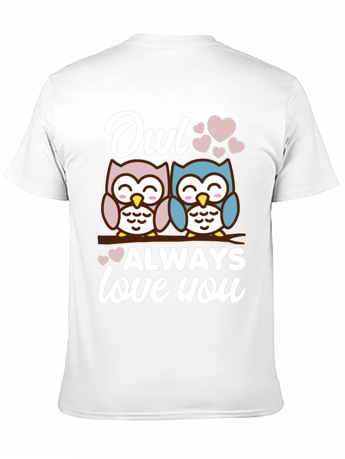 Camiseta Negra Owl Always Love You