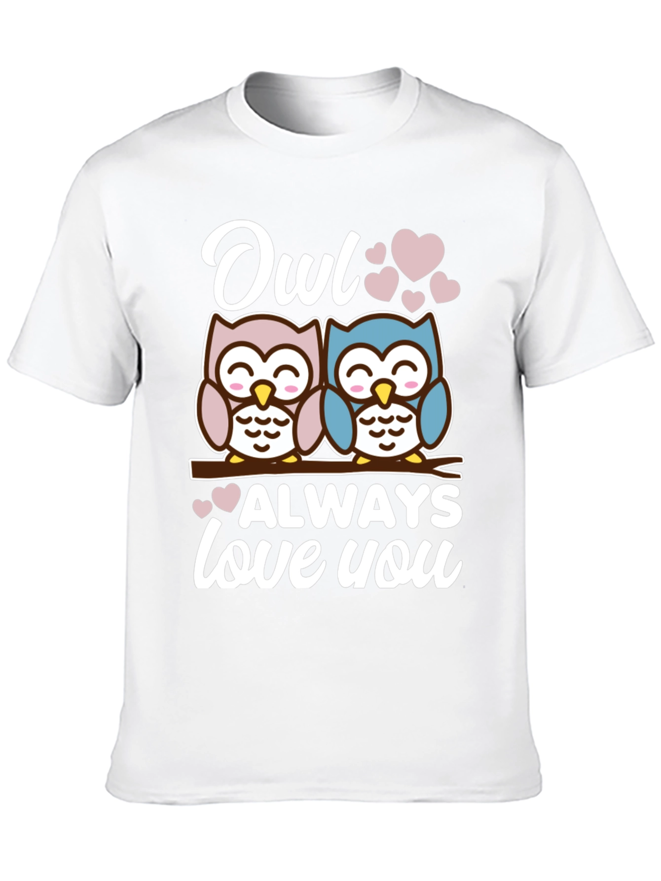 Camiseta Negra Owl Always Love You