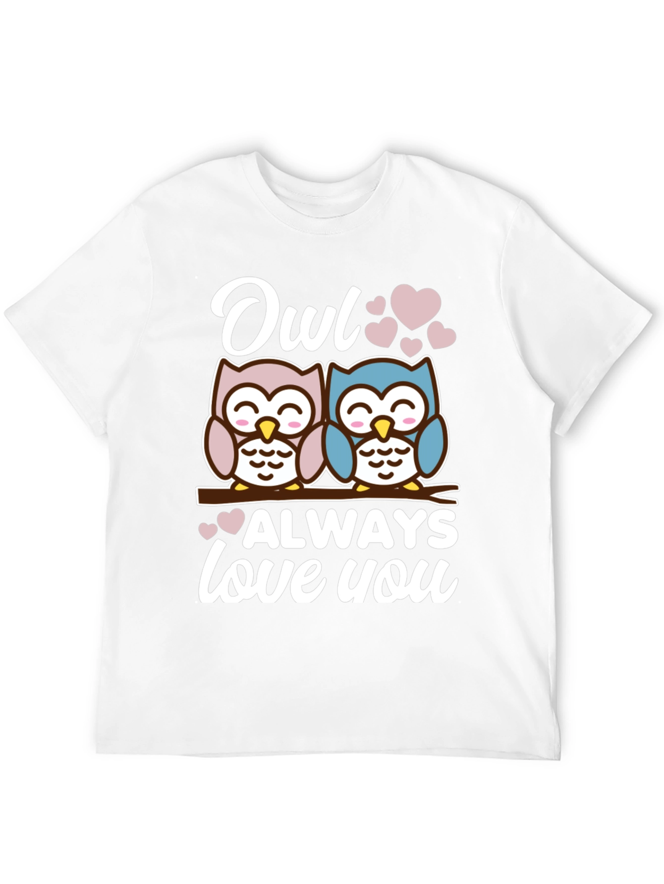 Camiseta Negra Owl Always Love You