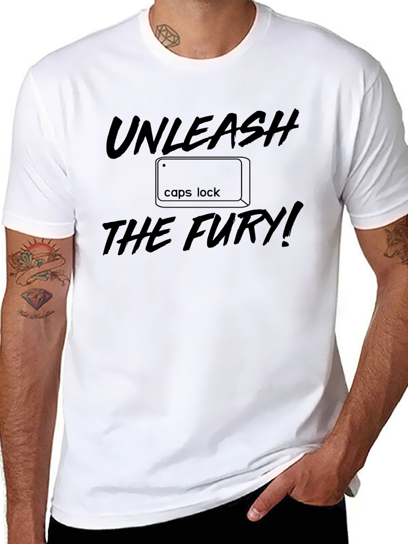 Camiseta Negra Unleash The Fury