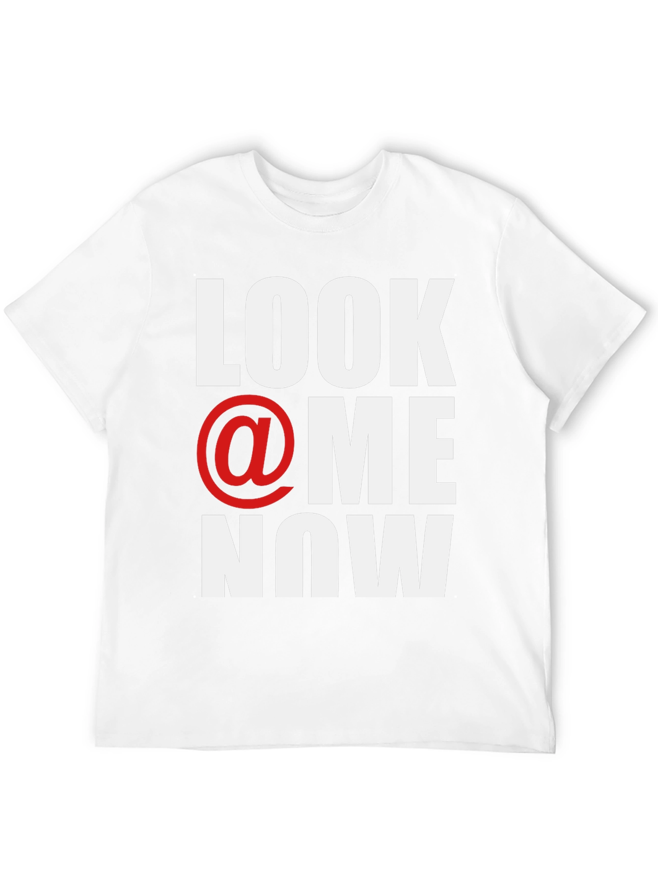 Camiseta Negra: ¡Mírame Ahora!