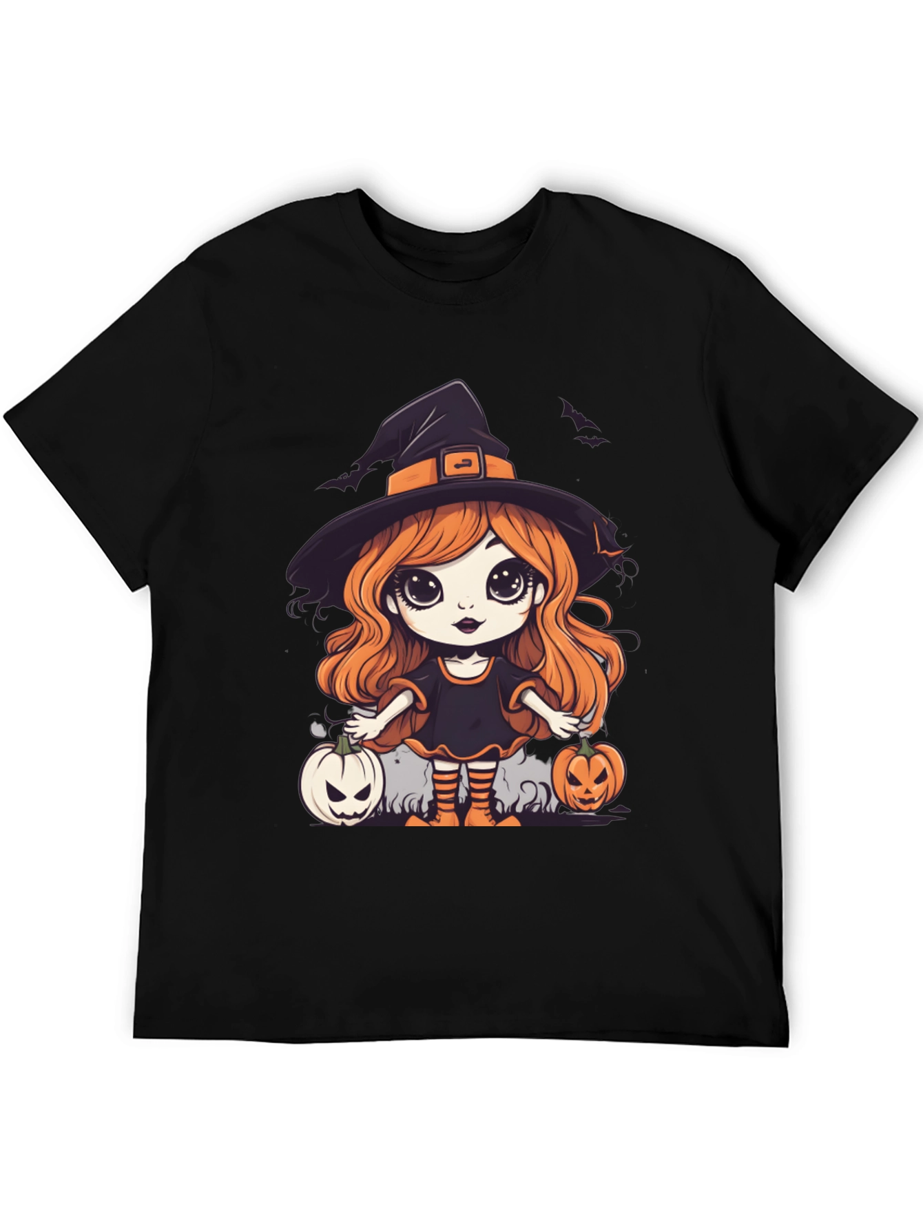 Camiseta Halloween Brujita Calabazas