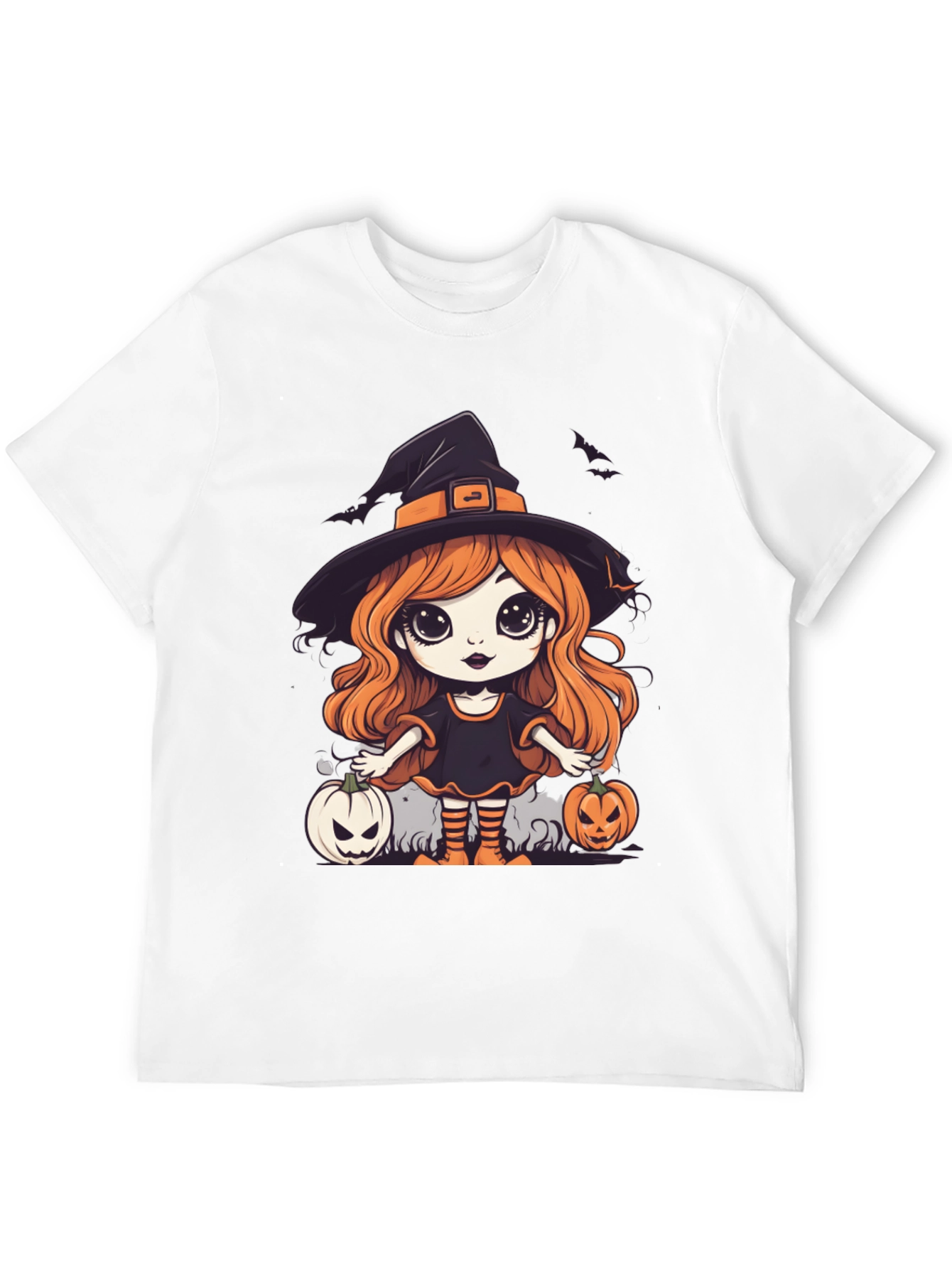 Camiseta Halloween Brujita Calabazas