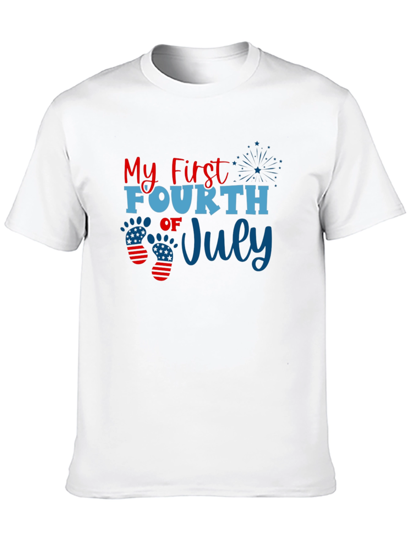 Camiseta Negra Mi Primer 4 de Julio