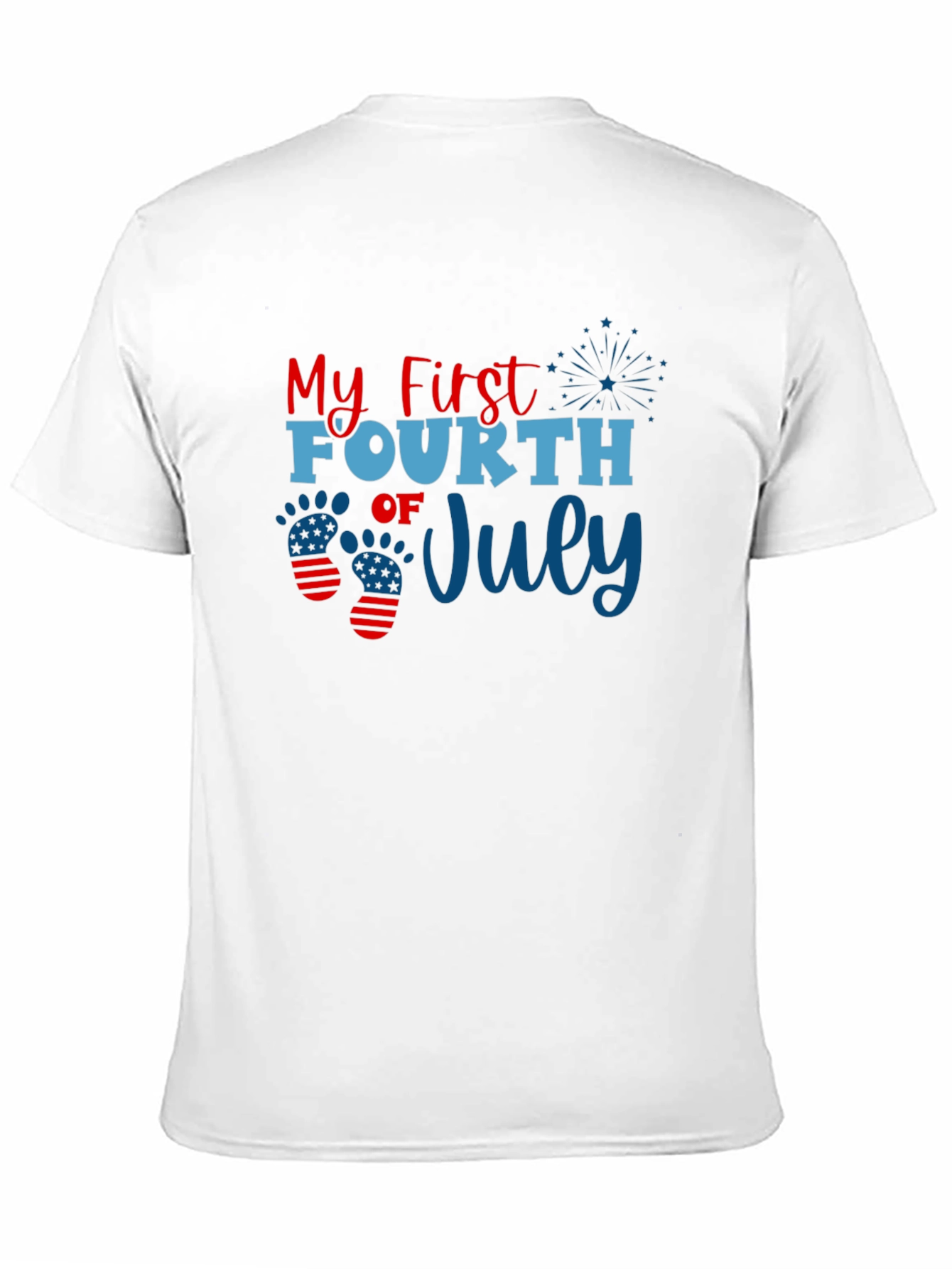 Camiseta Negra Mi Primer 4 de Julio
