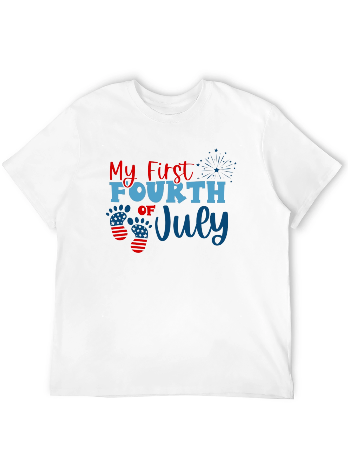Camiseta Negra Mi Primer 4 de Julio