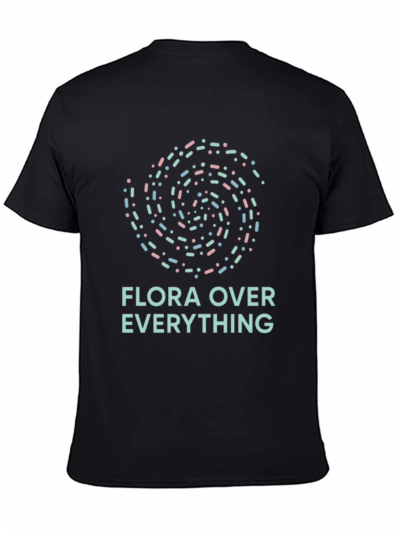 Camiseta Negra Flora Over Everything