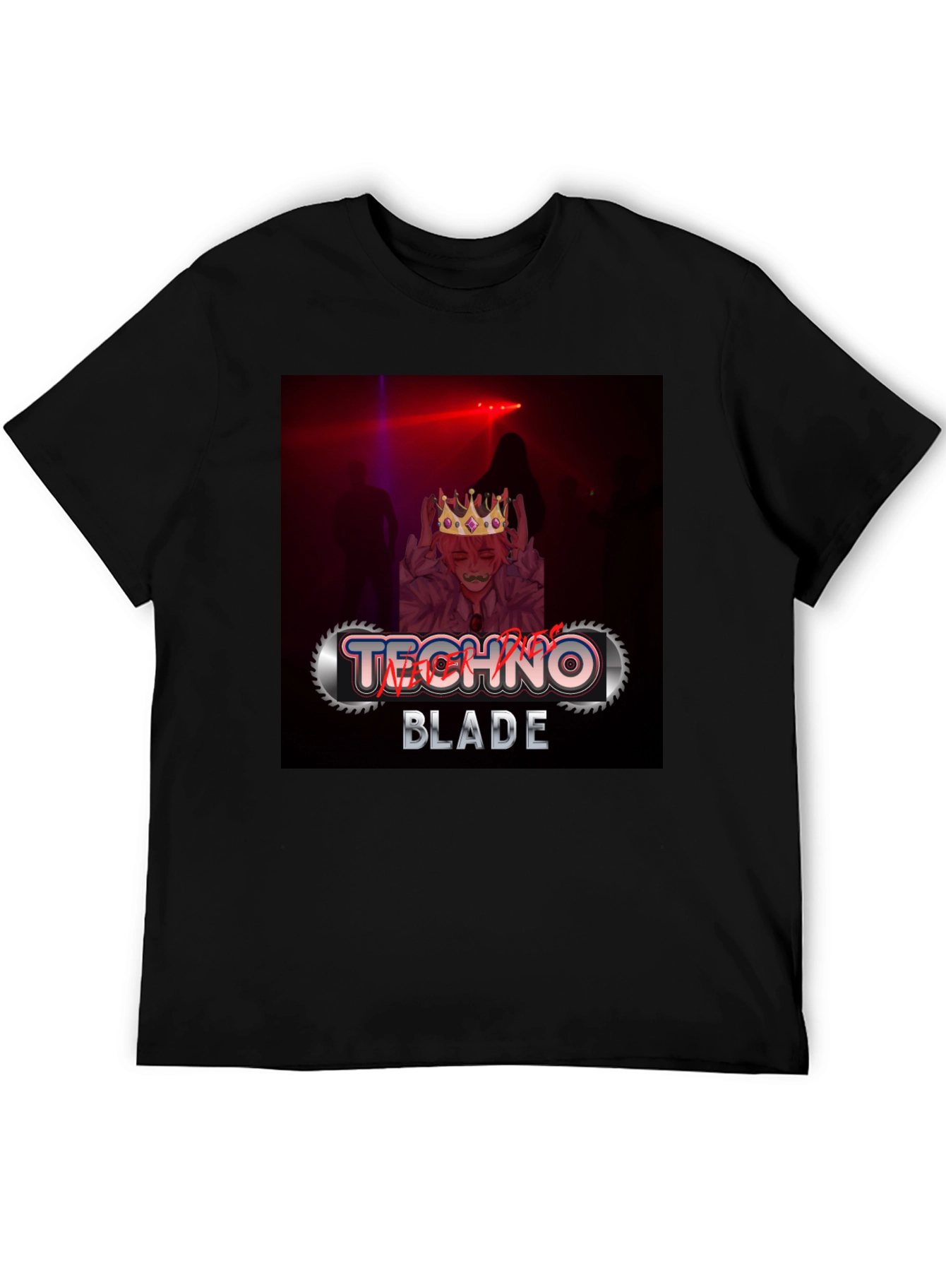Camiseta Negra Techno Blade