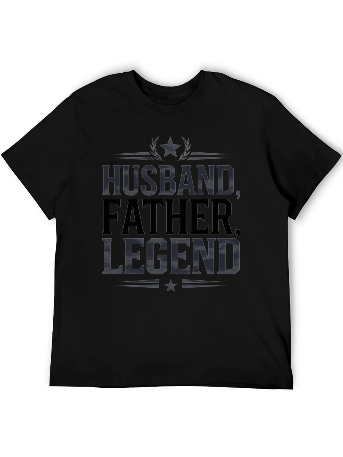 Camiseta Hombre: Esposo Padre Leyenda - Diseño Original