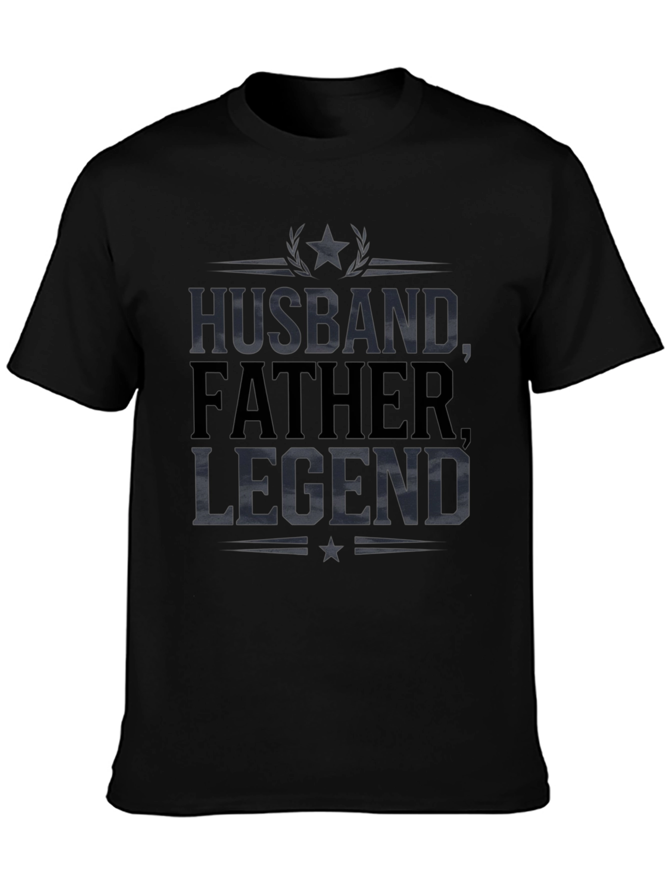 Camiseta Hombre: Esposo Padre Leyenda - Diseño Original