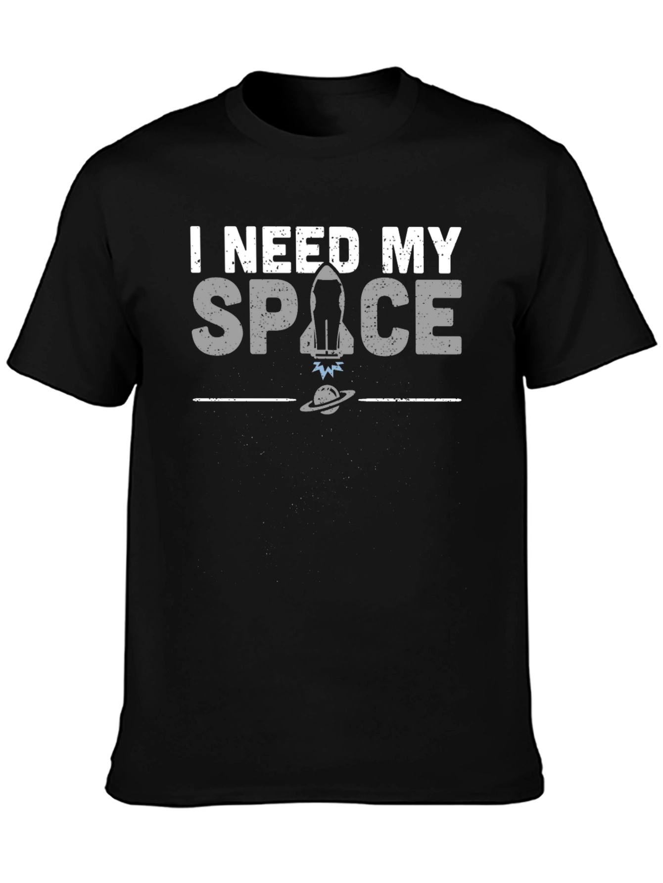 Camiseta Negra: I Need My Space