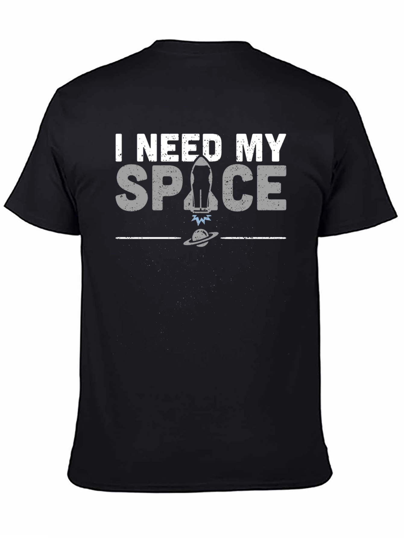Camiseta Negra: I Need My Space