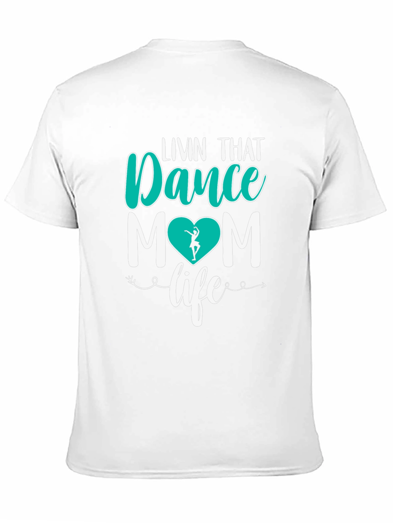 Camiseta Negra Dance Mom Life para Hombre