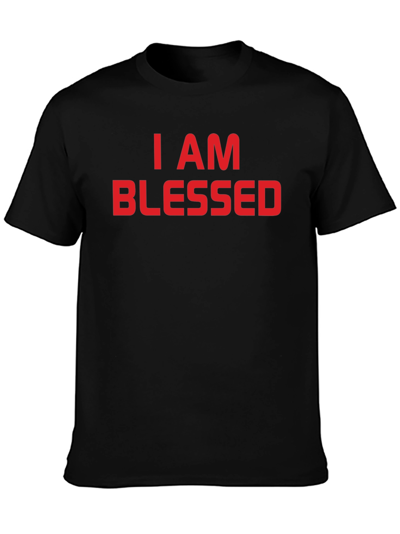 Camiseta Negra: I AM BLESSED