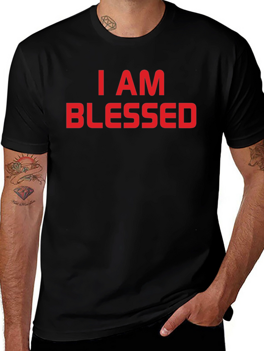Camiseta Negra: I AM BLESSED