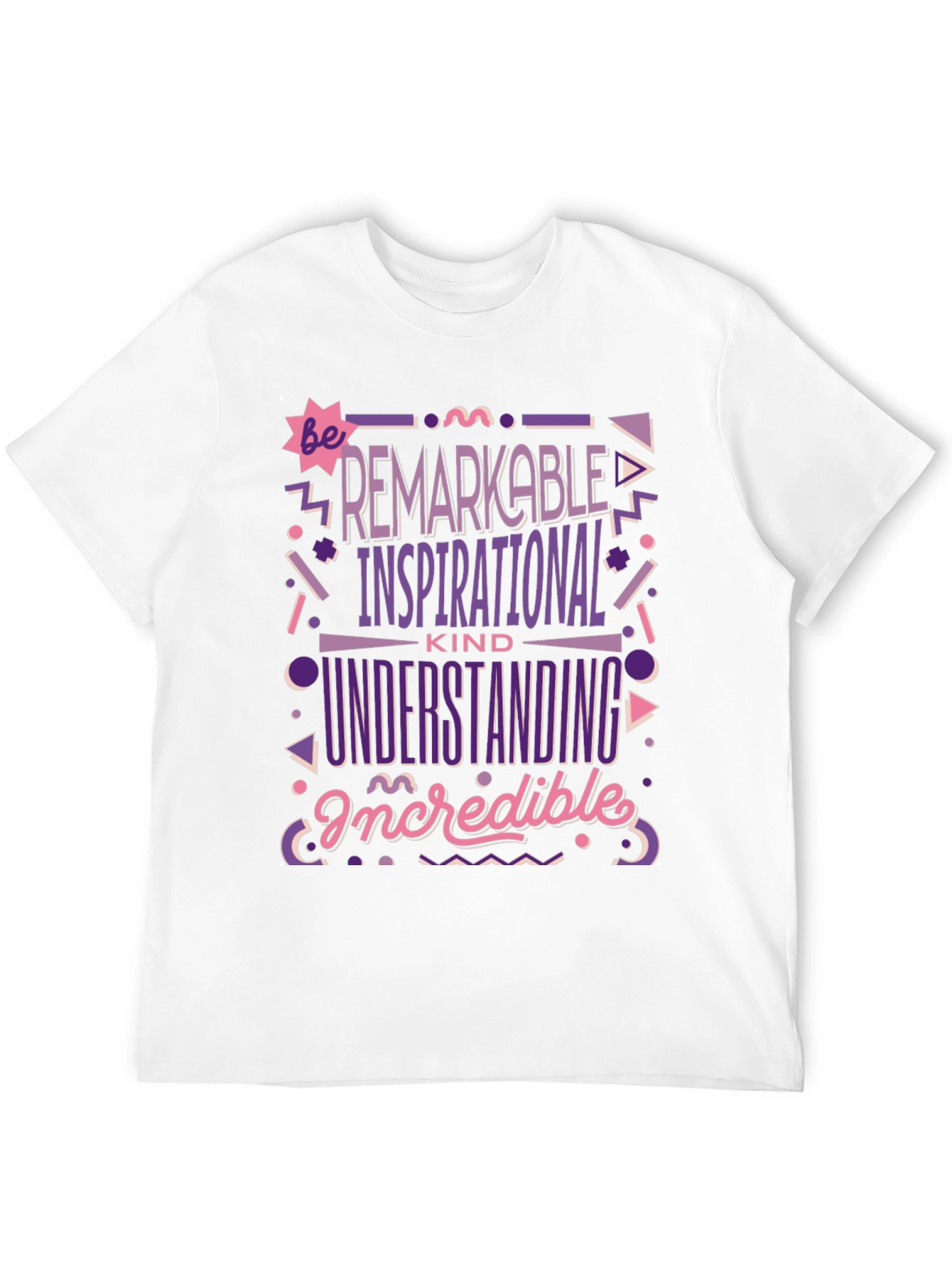 Camiseta Negra: Sé Extraordinario Inspirador y Comprensivo