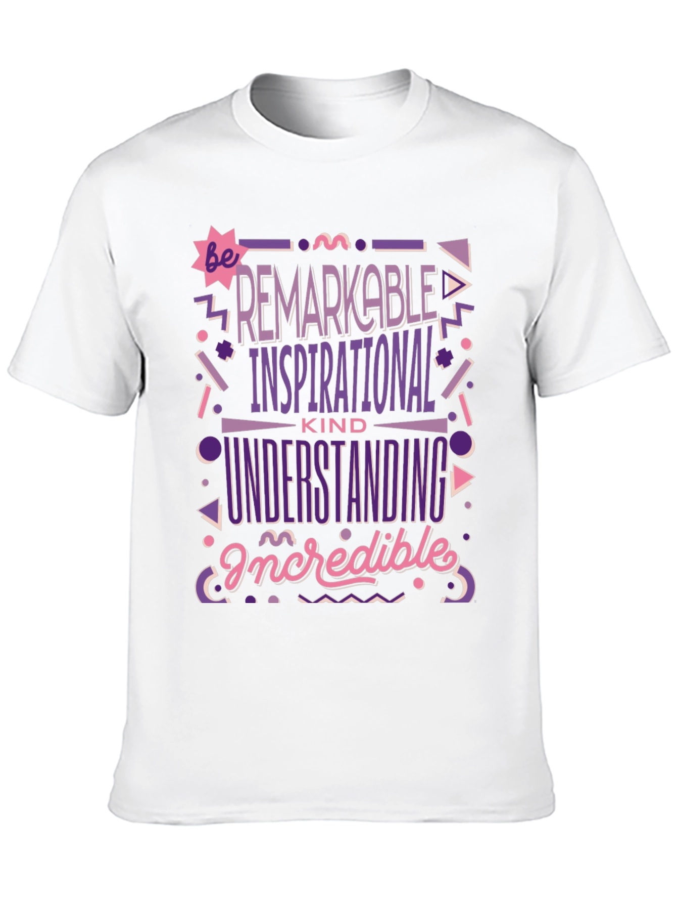 Camiseta Negra: Sé Extraordinario Inspirador y Comprensivo