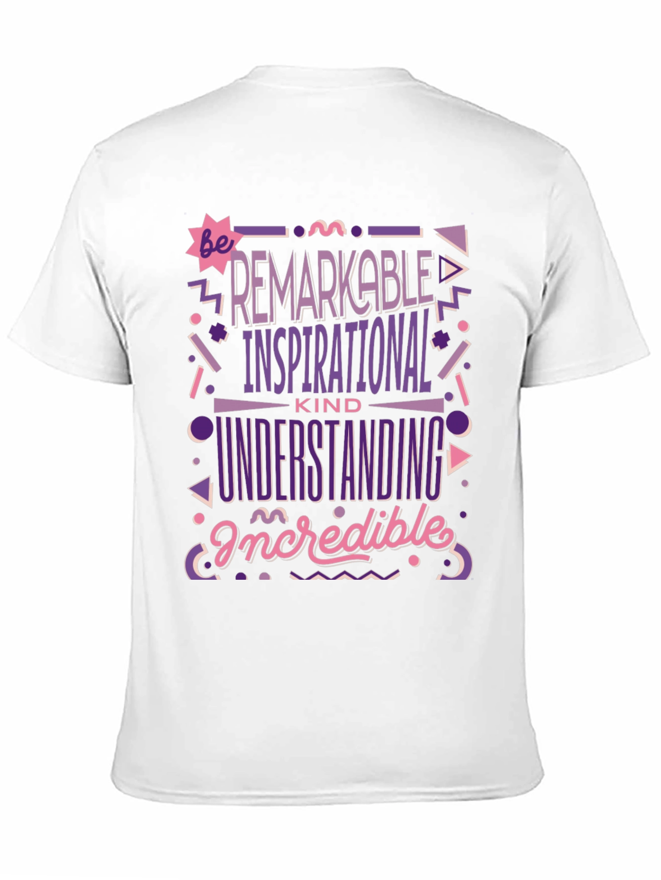 Camiseta Negra: Sé Extraordinario Inspirador y Comprensivo