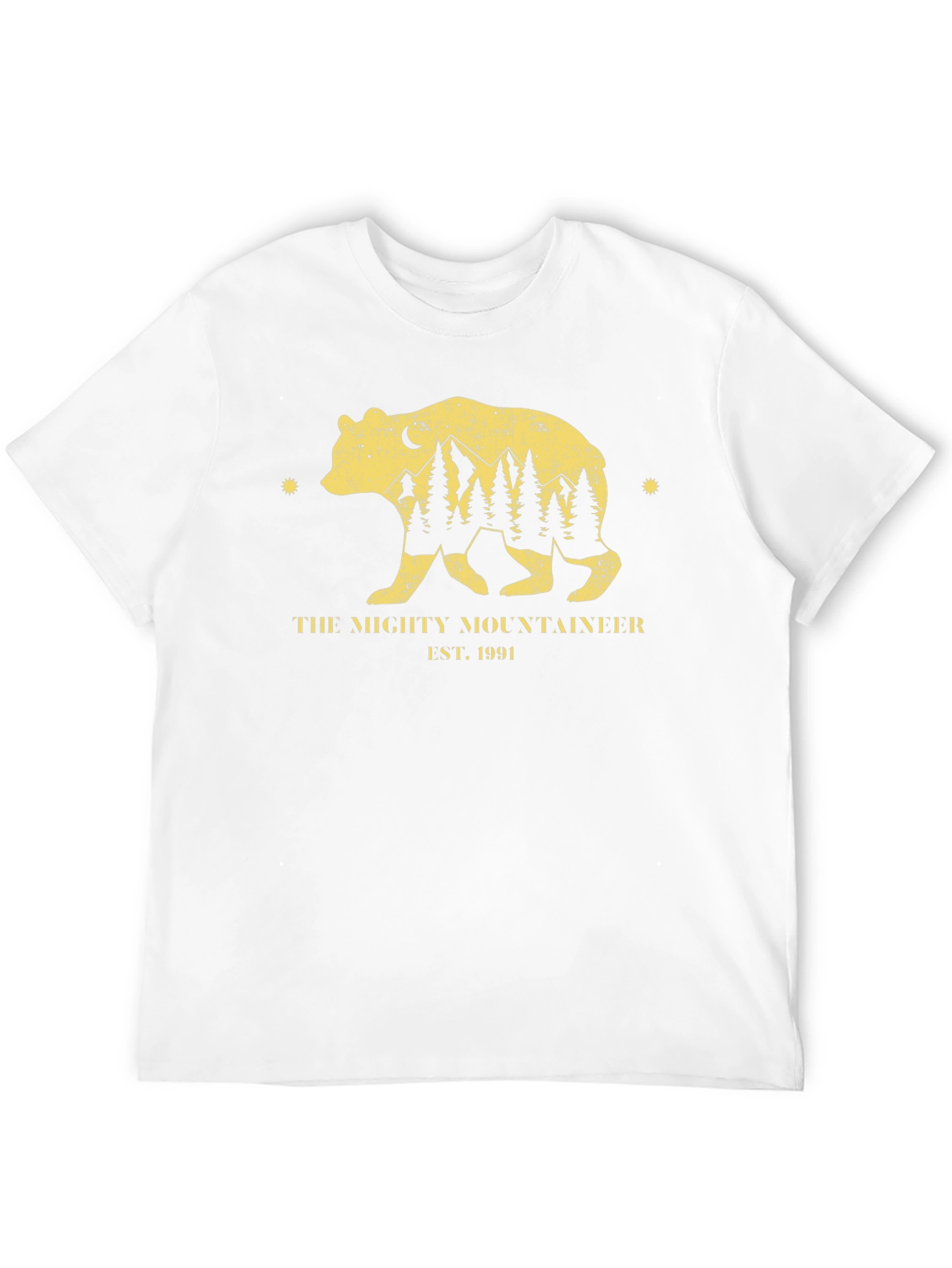 Camiseta Negra The Mighty Mountaineer