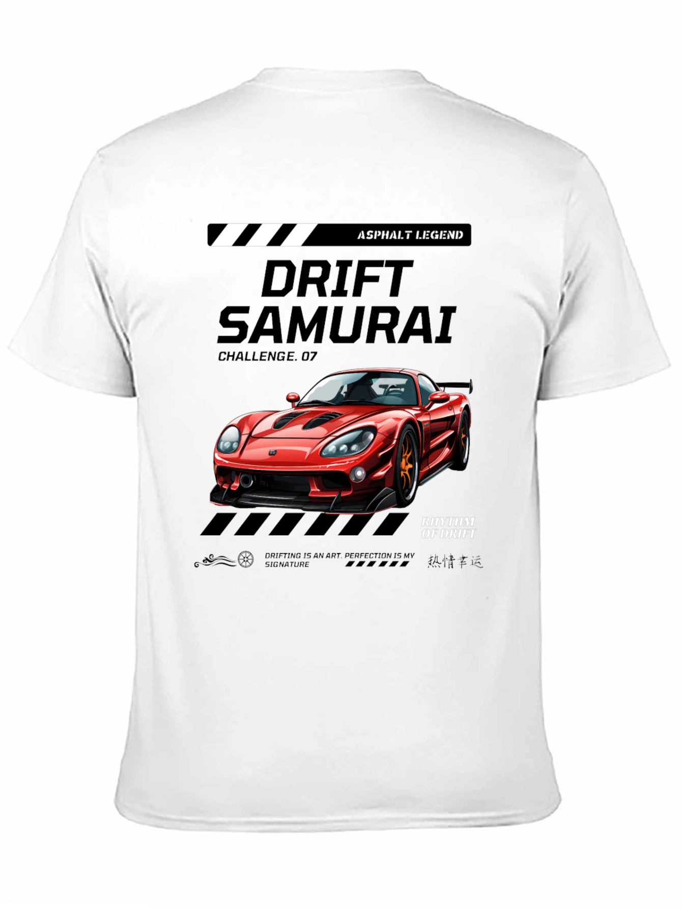 Camiseta Drift Samurai - Asphalt Legend
