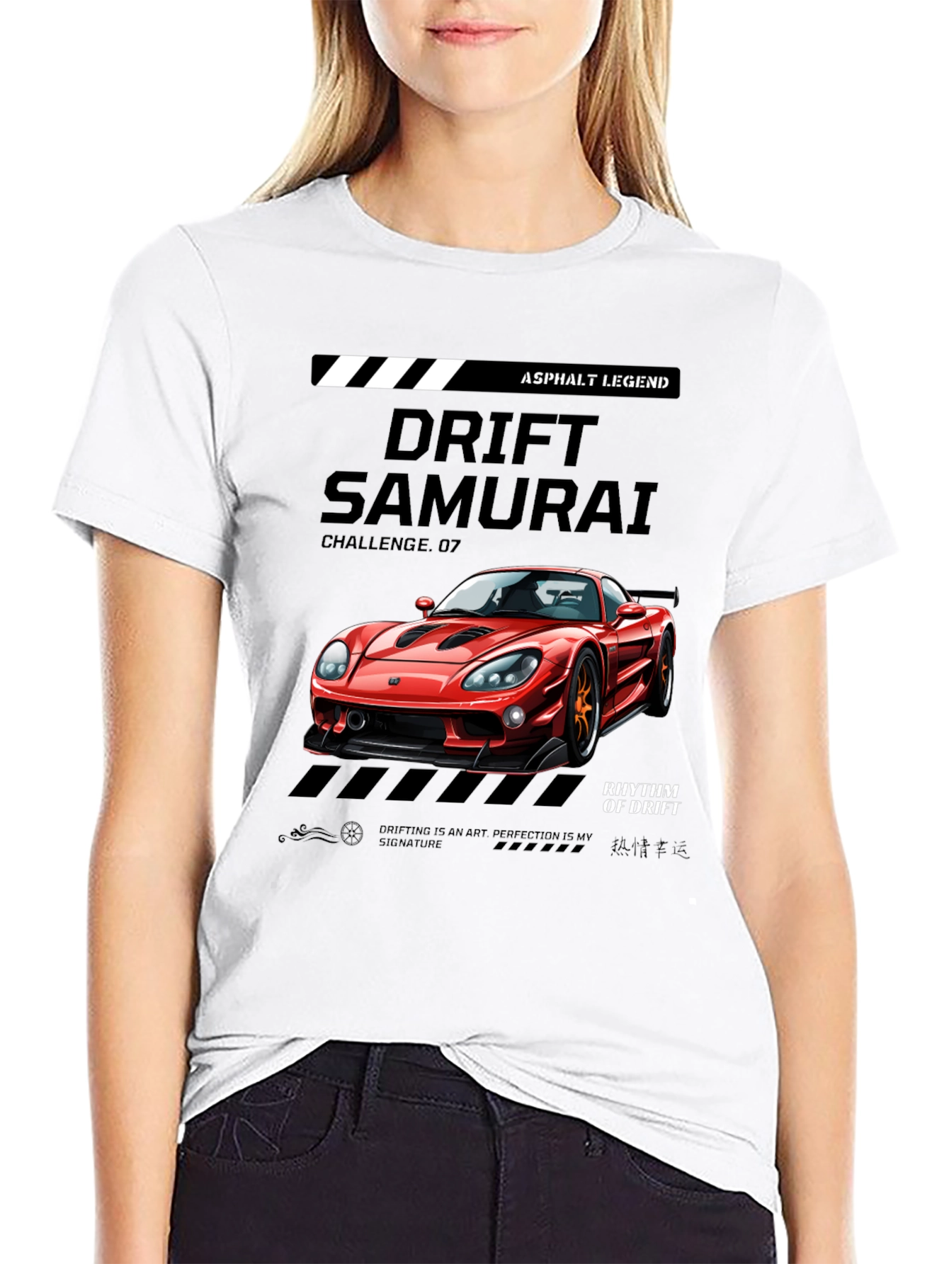 Camiseta Drift Samurai - Asphalt Legend