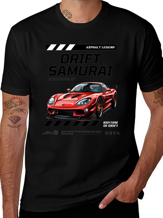 Camiseta Drift Samurai - Asphalt Legend