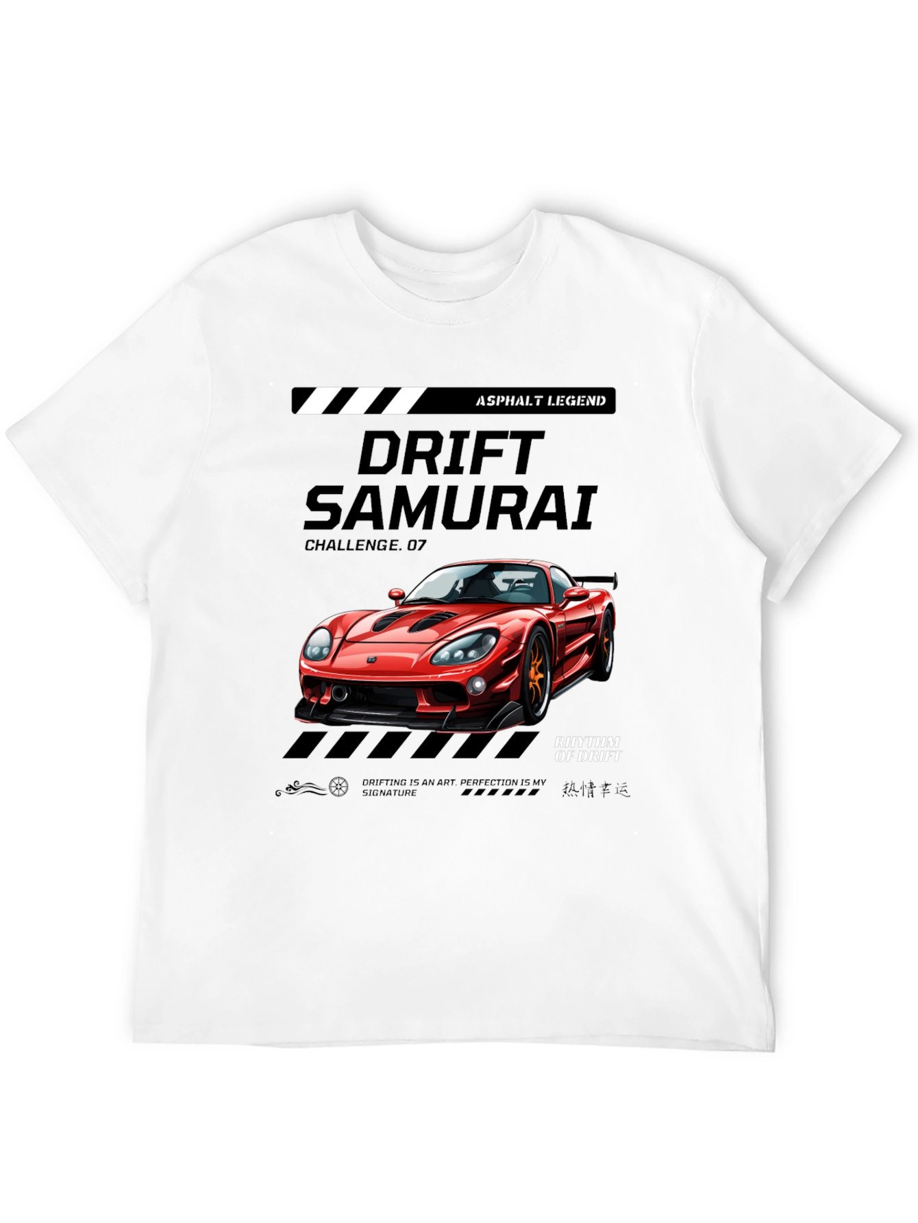 Camiseta Drift Samurai - Asphalt Legend