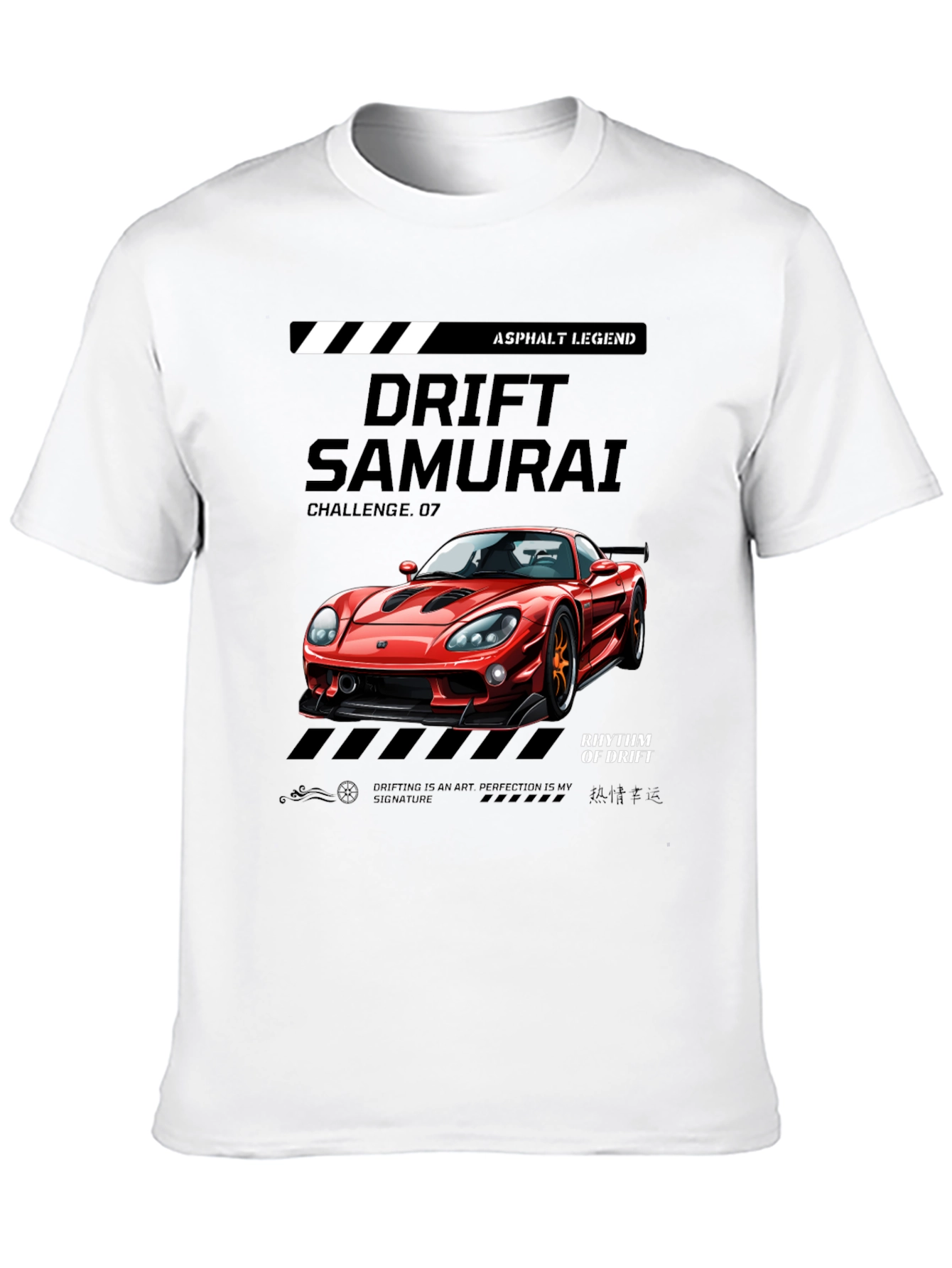 Camiseta Drift Samurai - Asphalt Legend