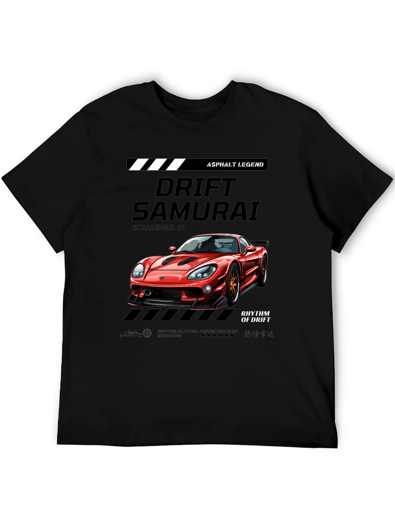 Camiseta Drift Samurai - Asphalt Legend