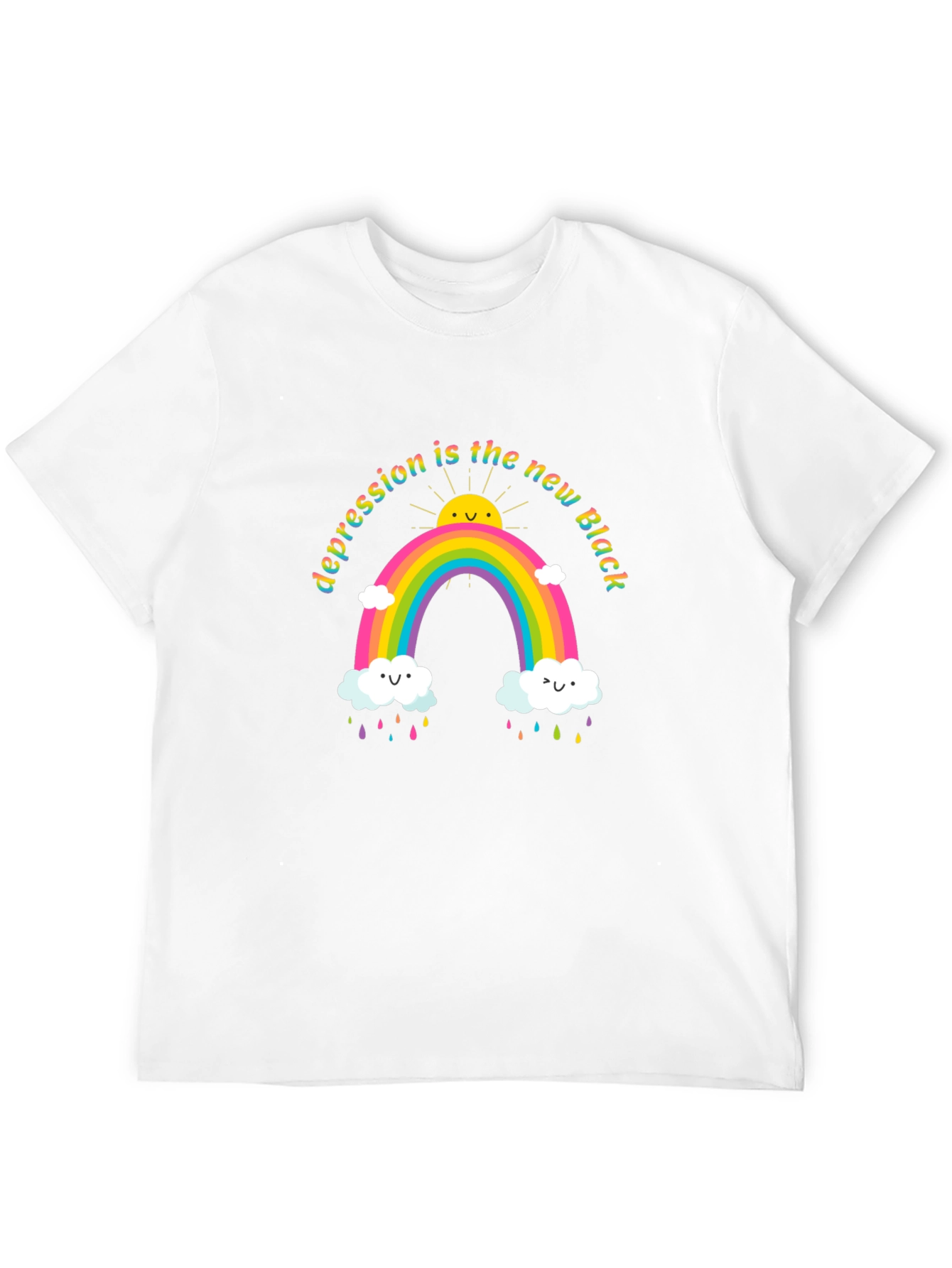 Camiseta Negra Depresión es el Nuevo Negro