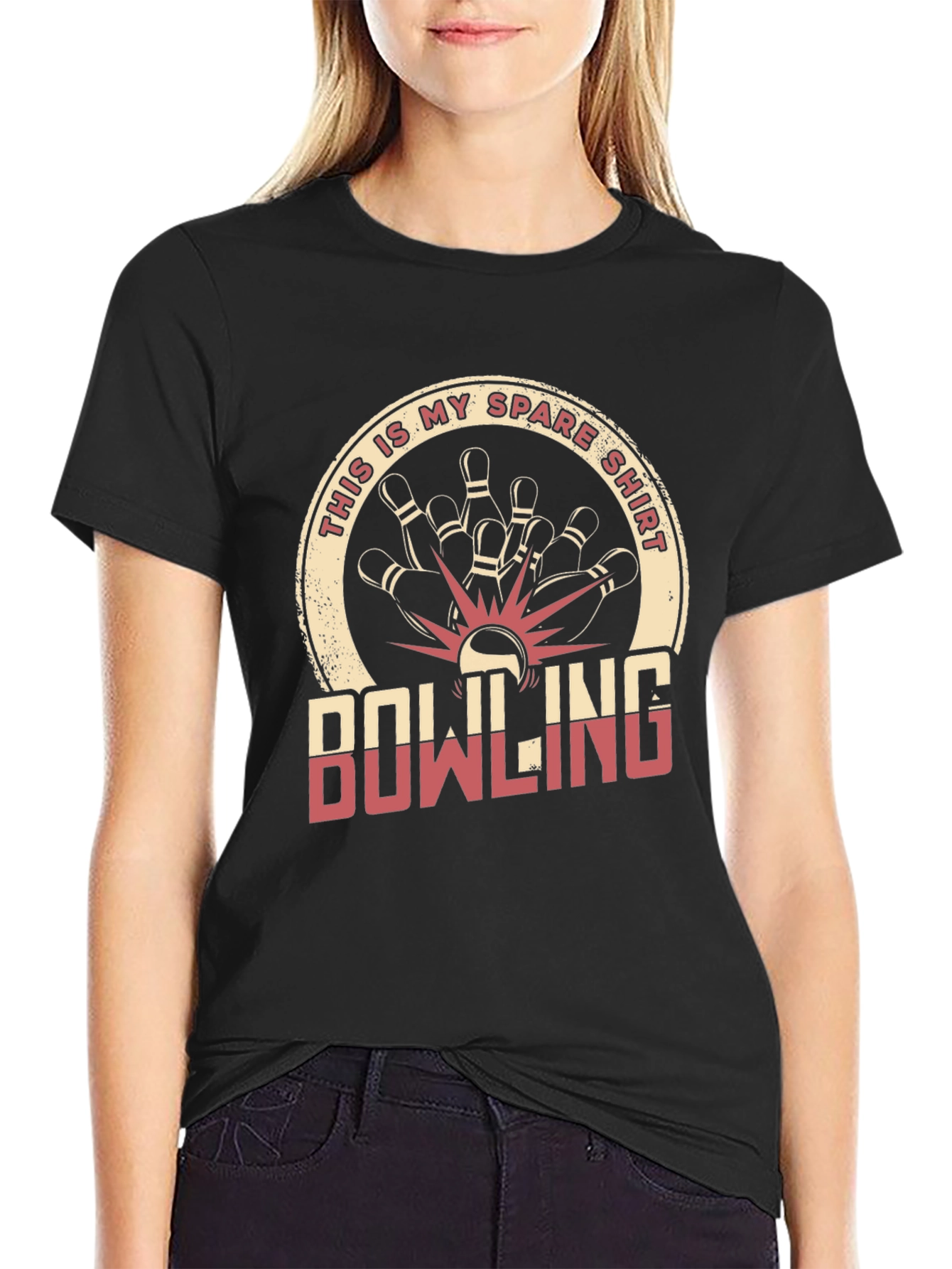 Camiseta de Bolos: Este Es Mi Repuesto