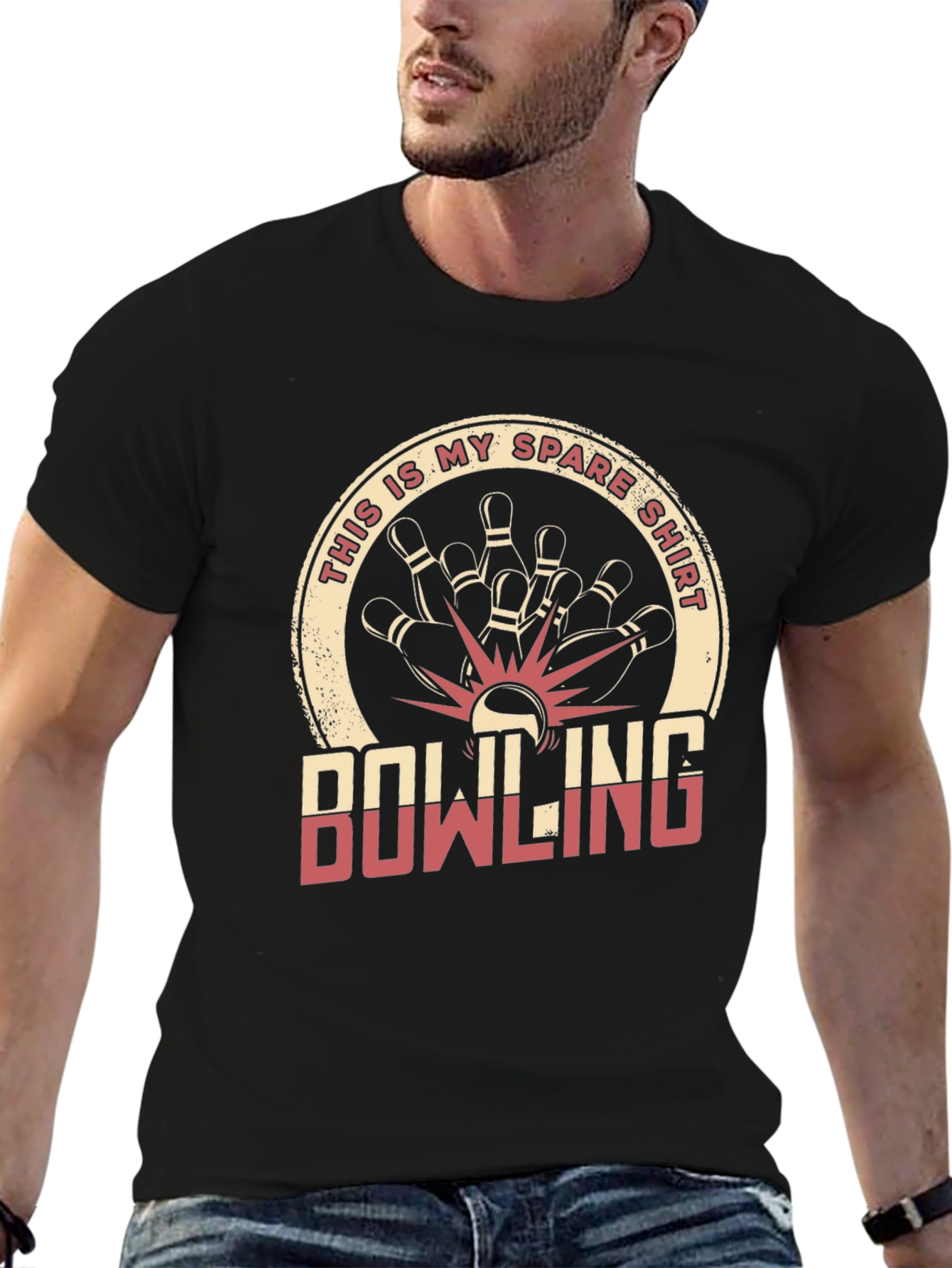 Camiseta de Bolos: Este Es Mi Repuesto