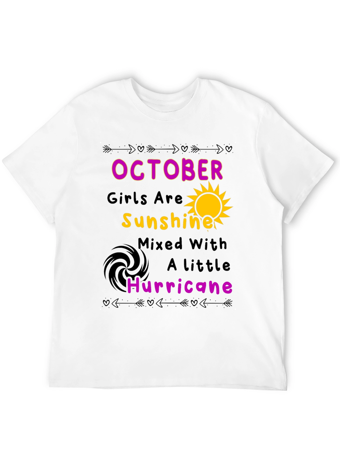 Camiseta October Girls Sunshine Hurricane