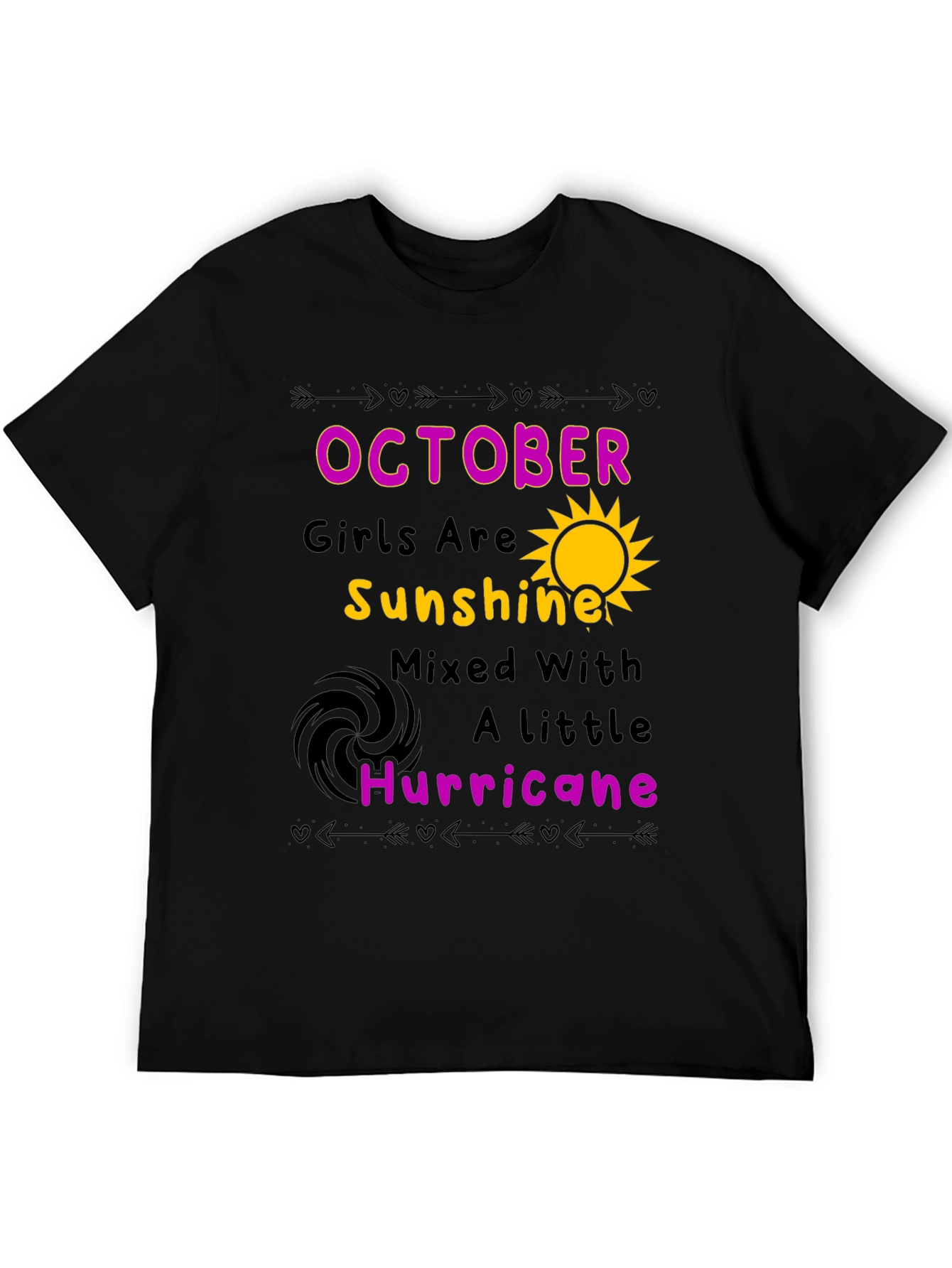 Camiseta October Girls Sunshine Hurricane