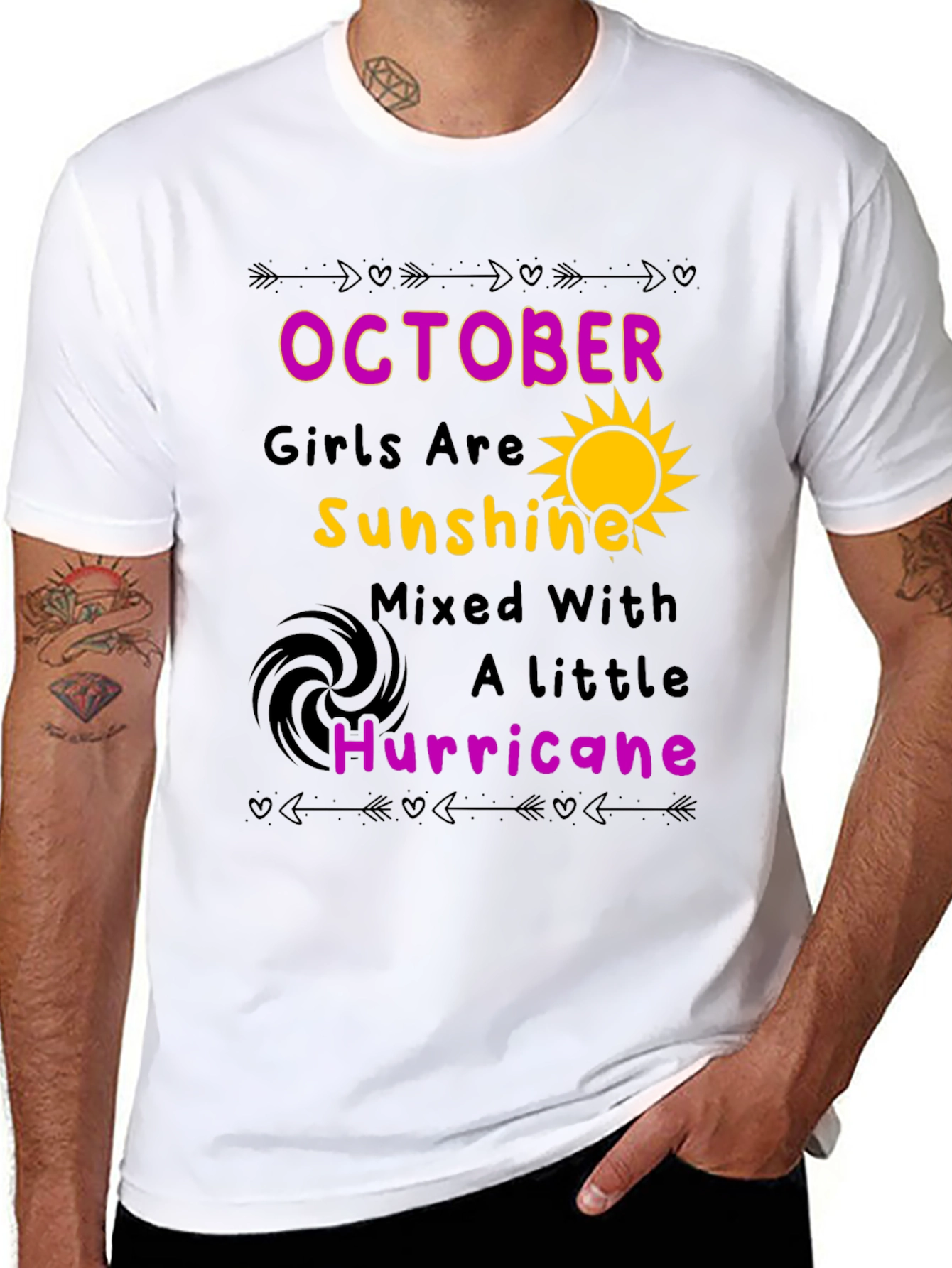 Camiseta October Girls Sunshine Hurricane