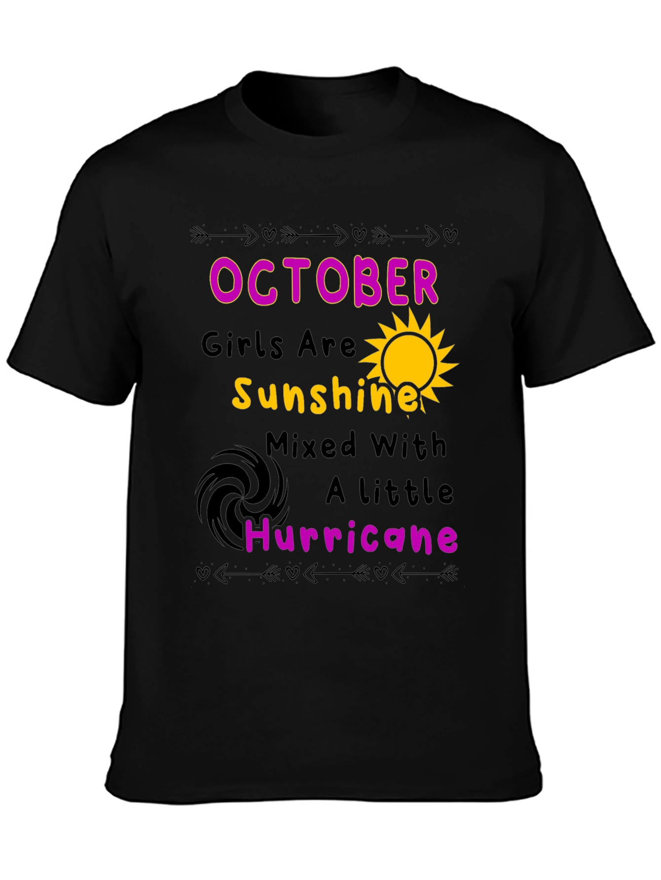 Camiseta October Girls Sunshine Hurricane
