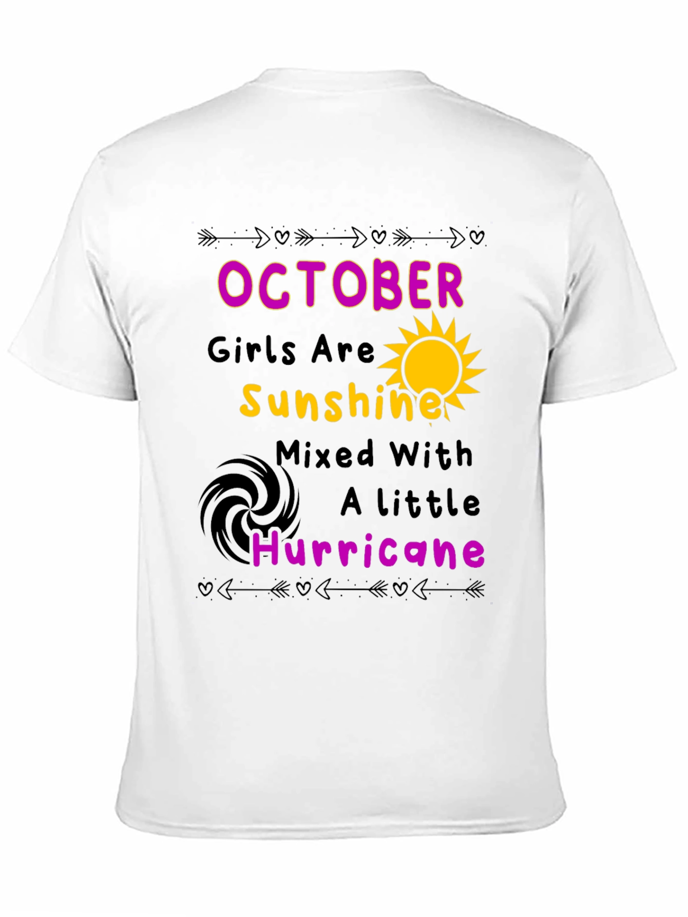 Camiseta October Girls Sunshine Hurricane