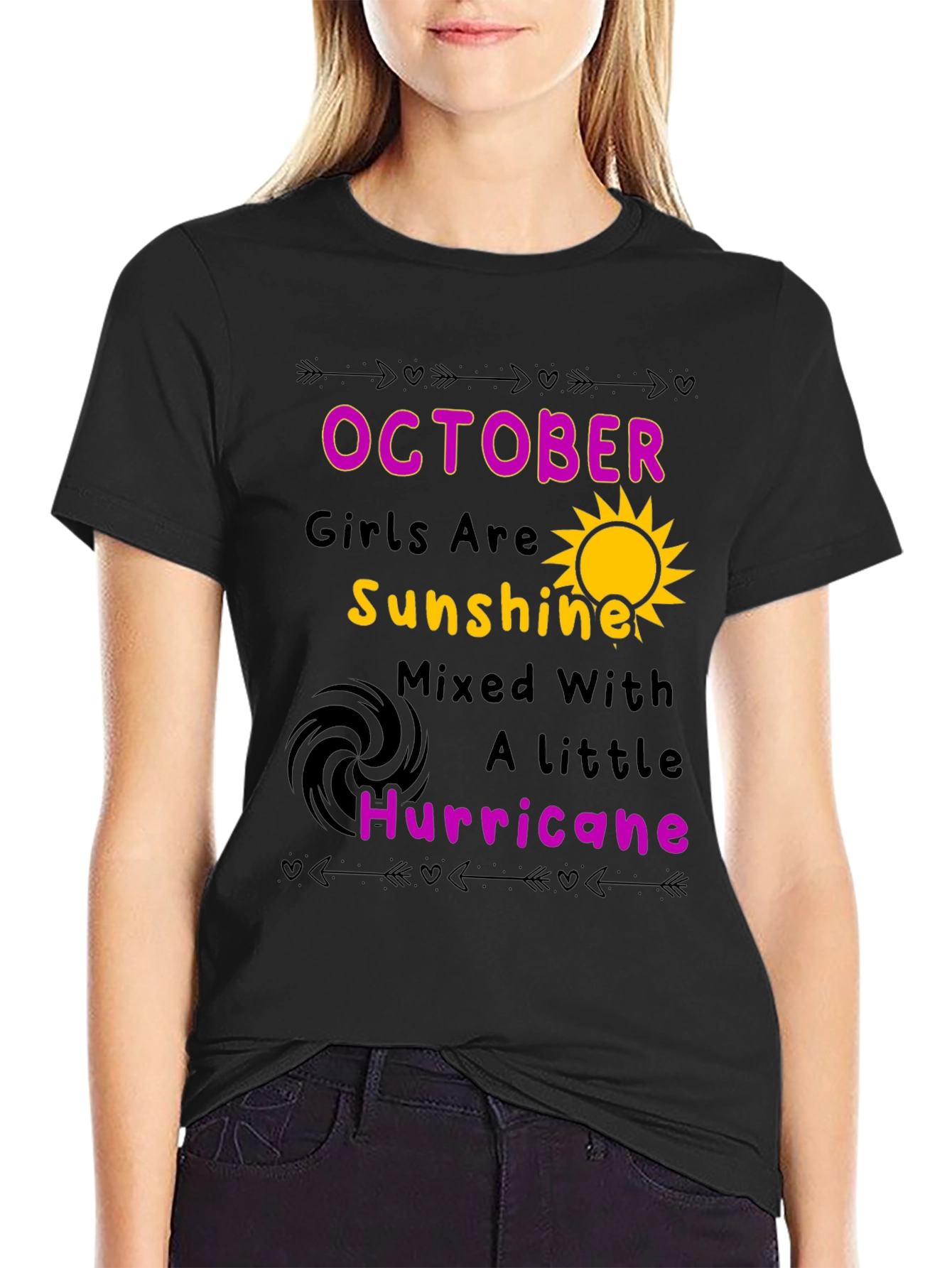Camiseta October Girls Sunshine Hurricane