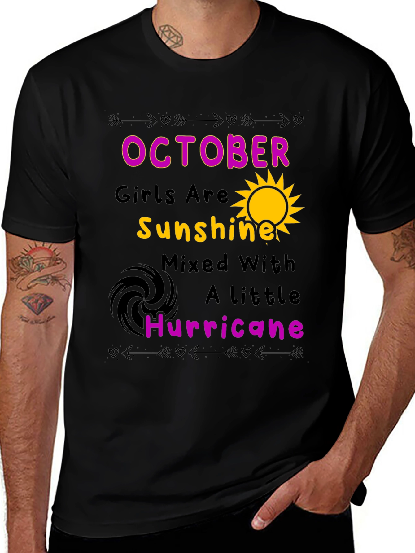 Camiseta October Girls Sunshine Hurricane