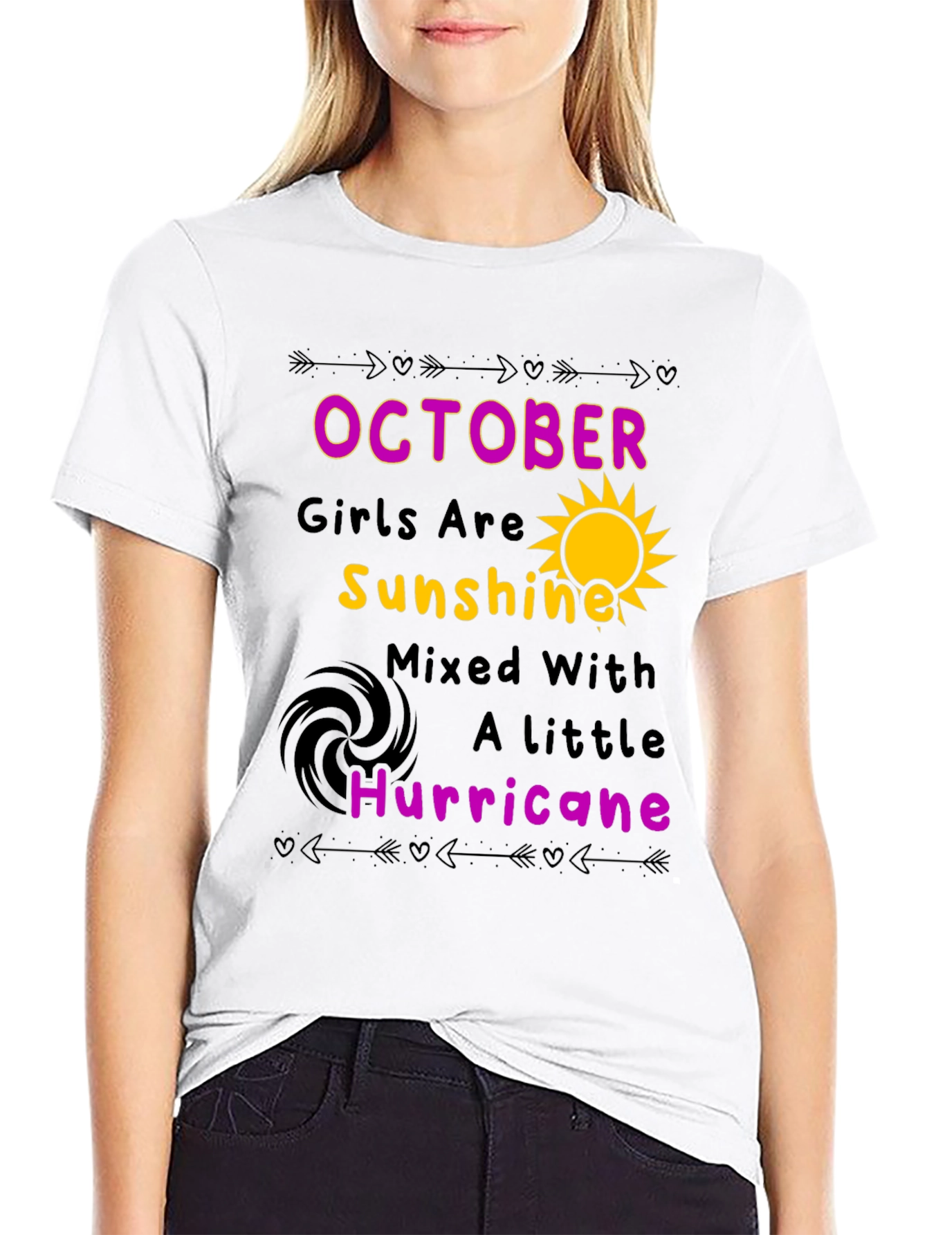 Camiseta October Girls Sunshine Hurricane