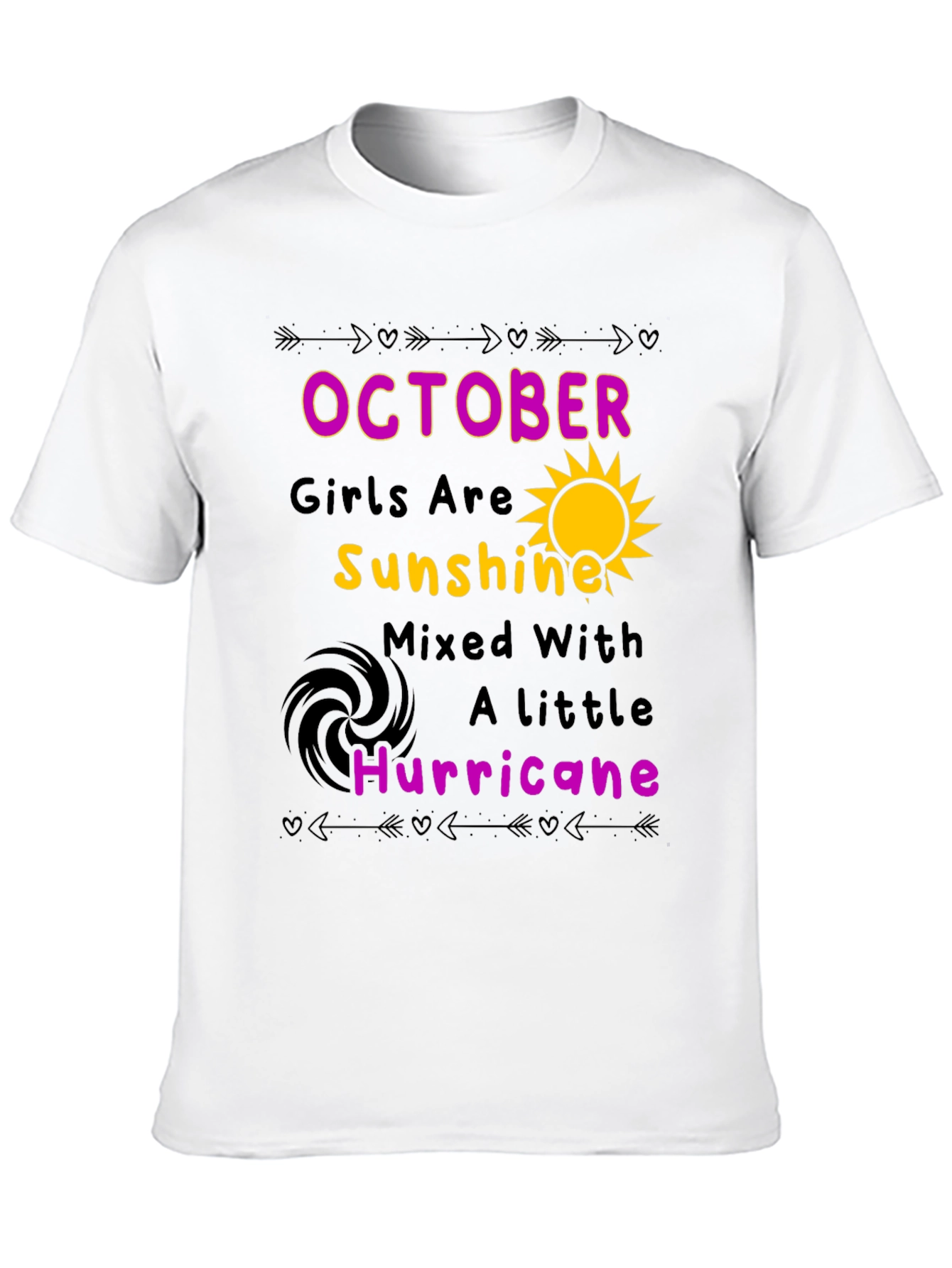 Camiseta October Girls Sunshine Hurricane