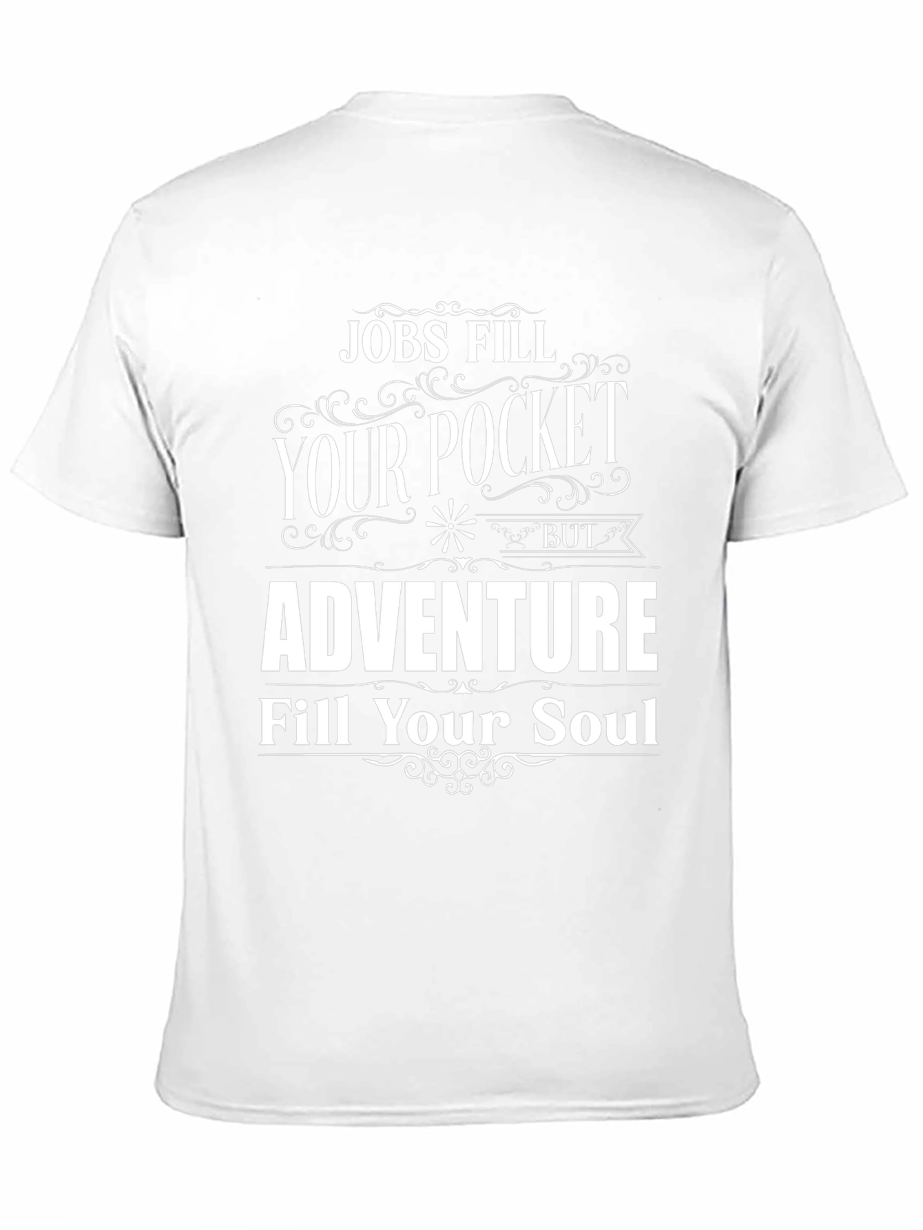 Camiseta Negra Adventure Fills Your Soul