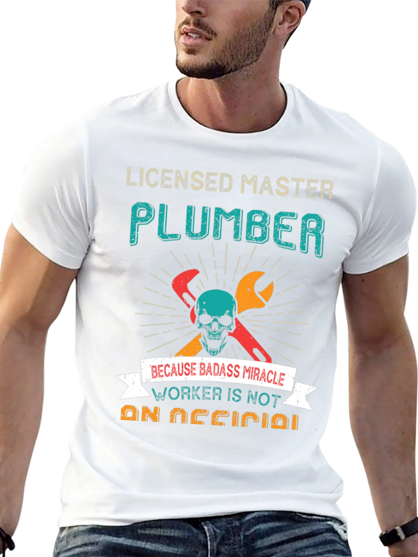 Camiseta Licensed Master Plumber