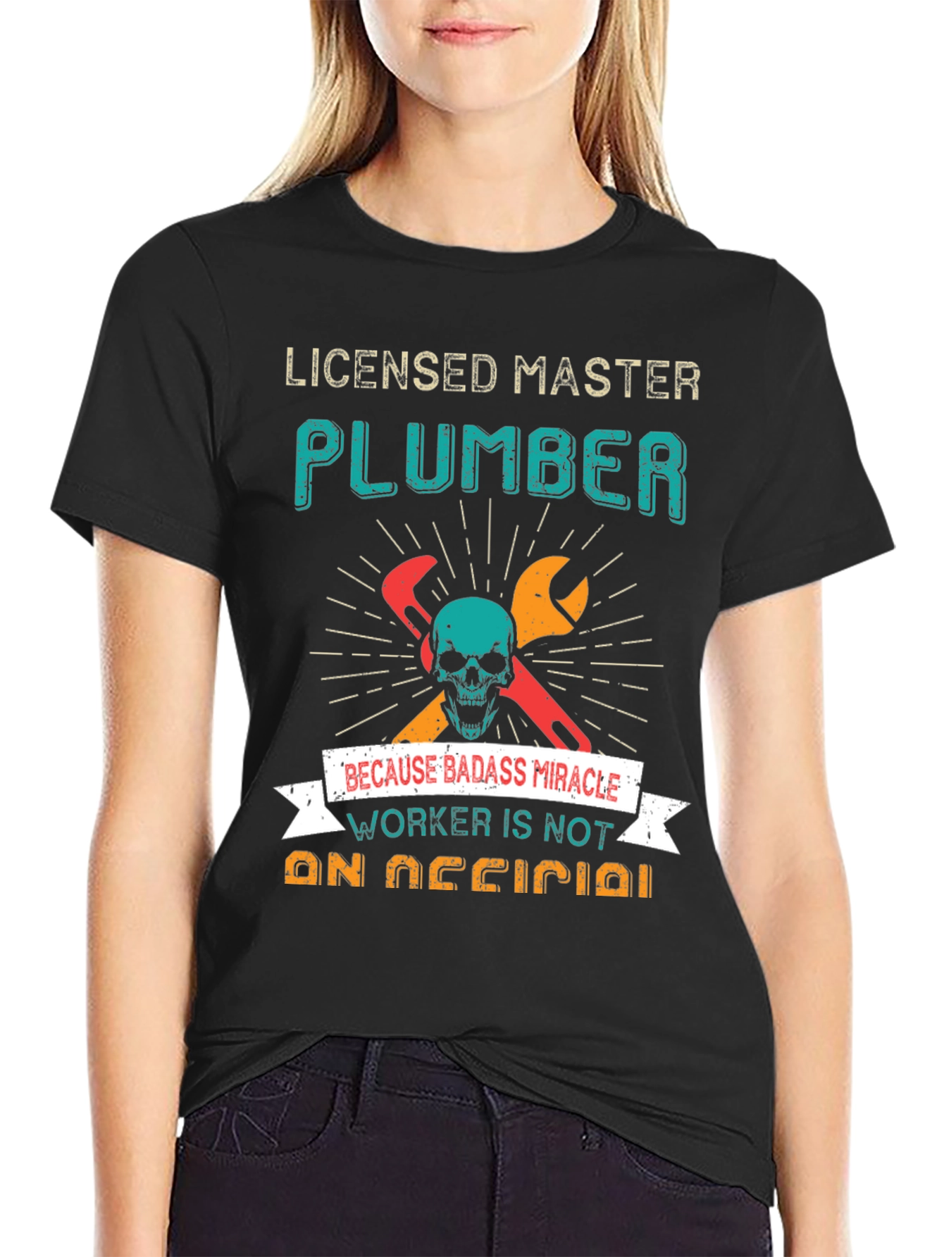 Camiseta Licensed Master Plumber