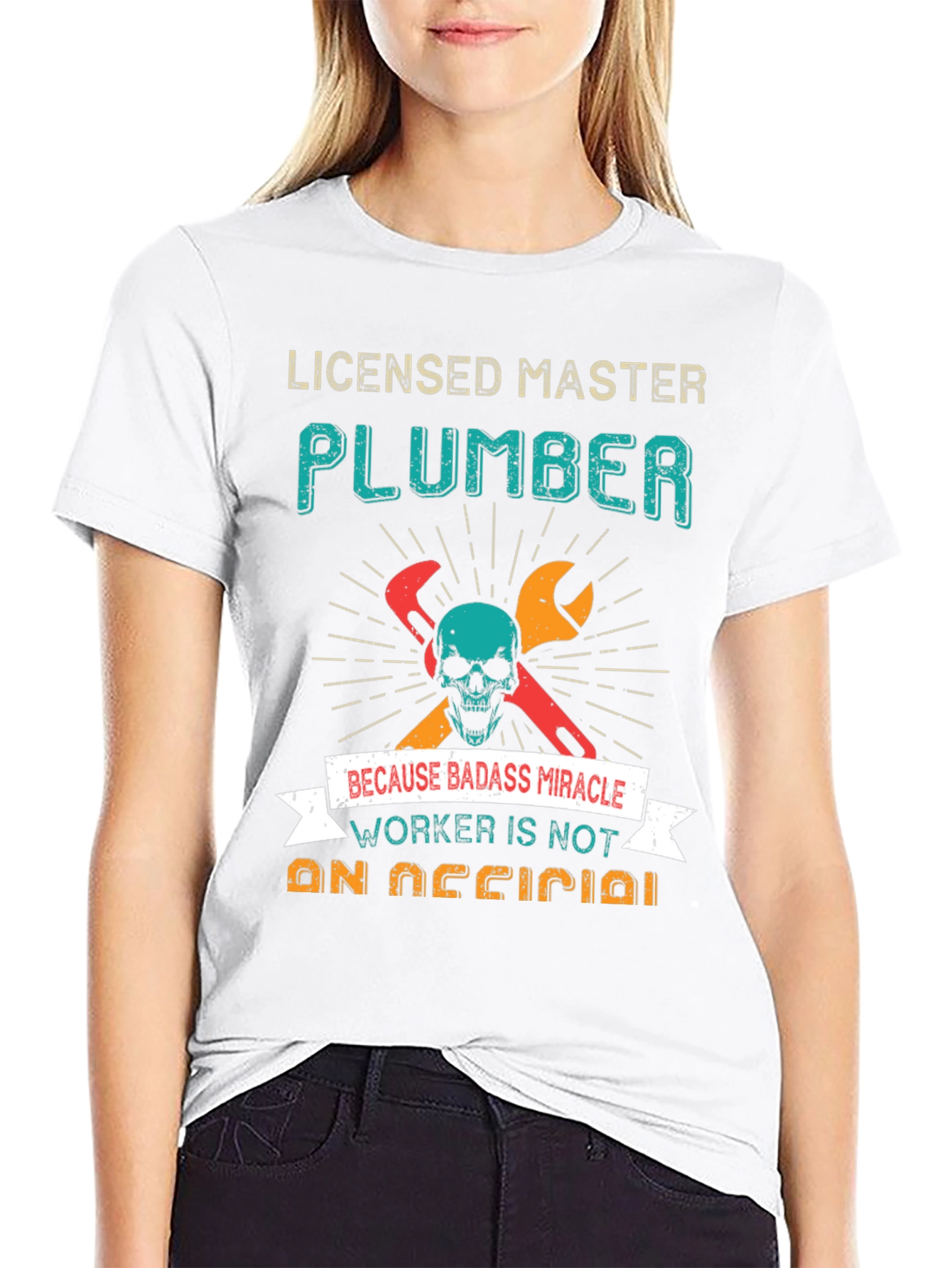 Camiseta Licensed Master Plumber