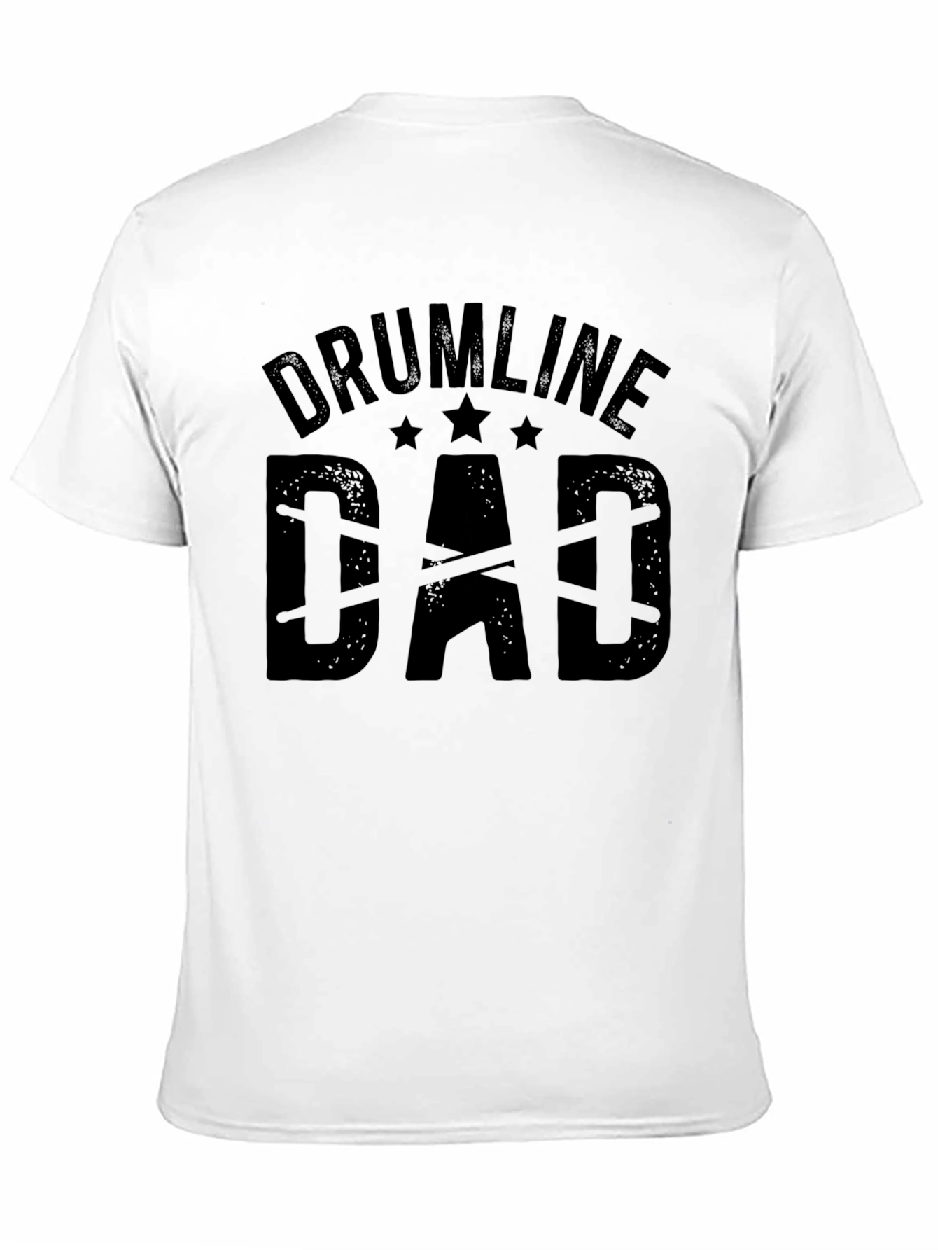 Camiseta Negra Drumline Dad