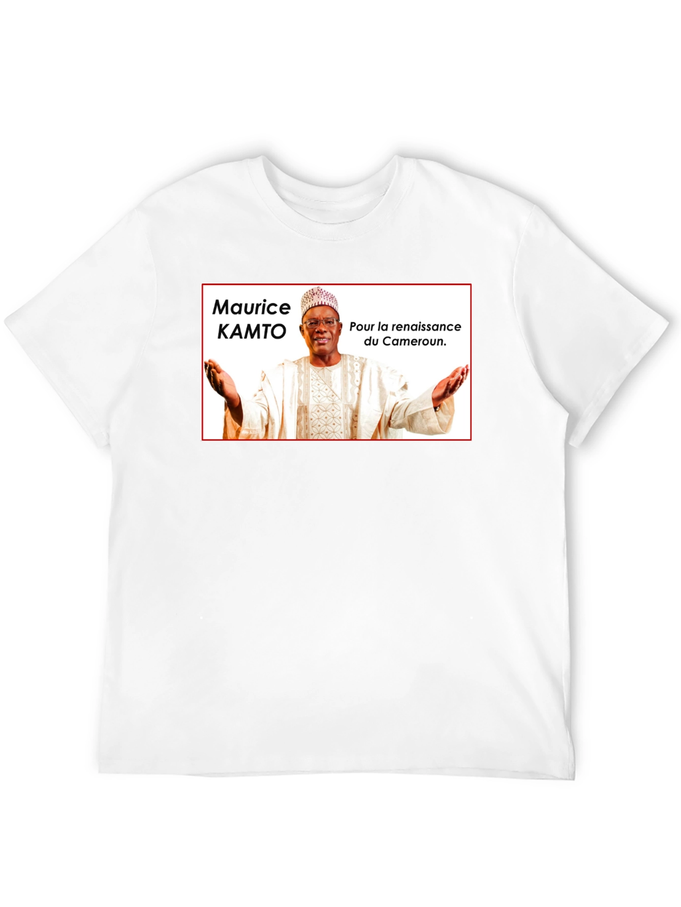 Camiseta Negra con Diseño Político