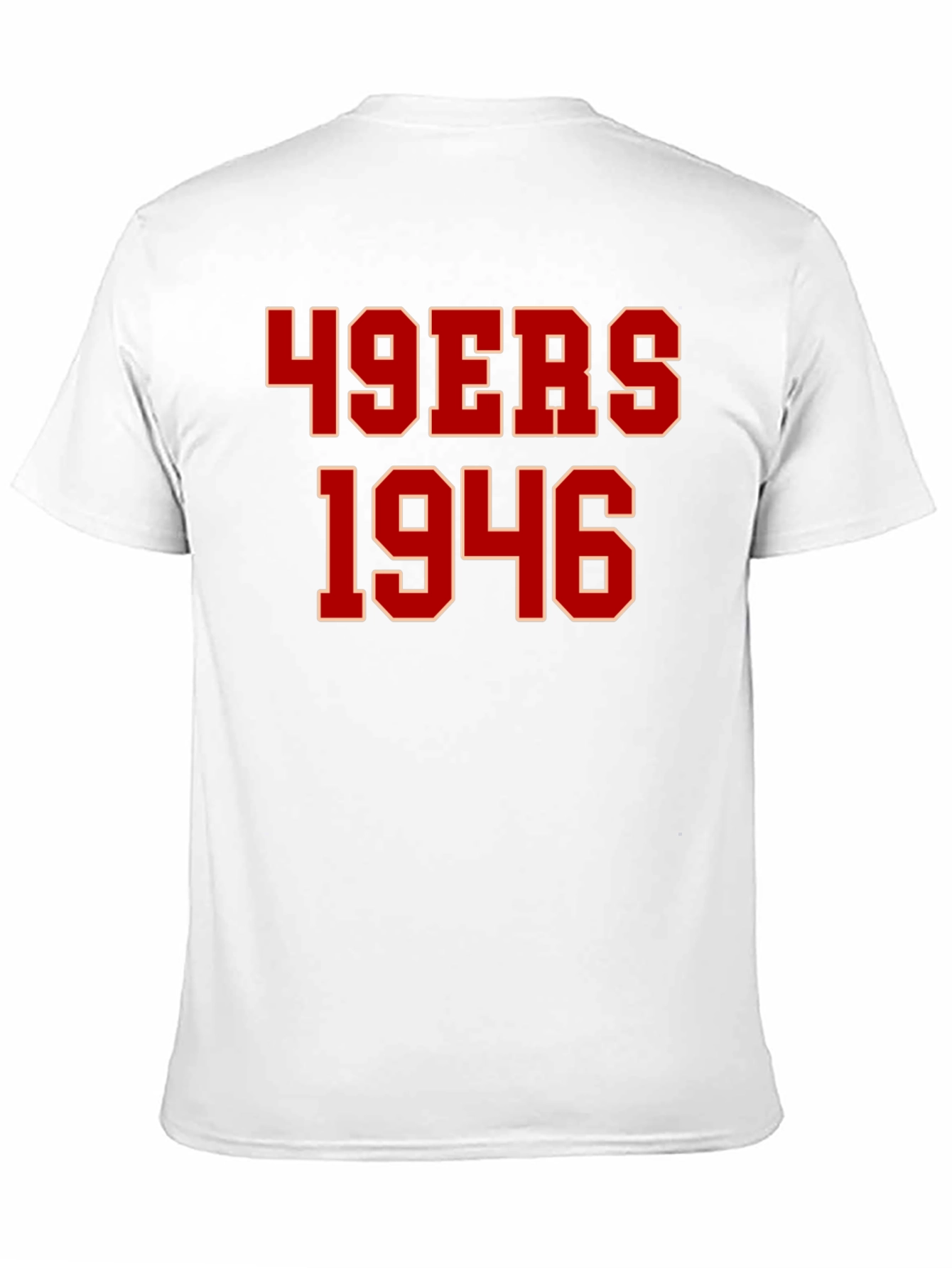 Camiseta 49ers 1946 Negra para Hombre