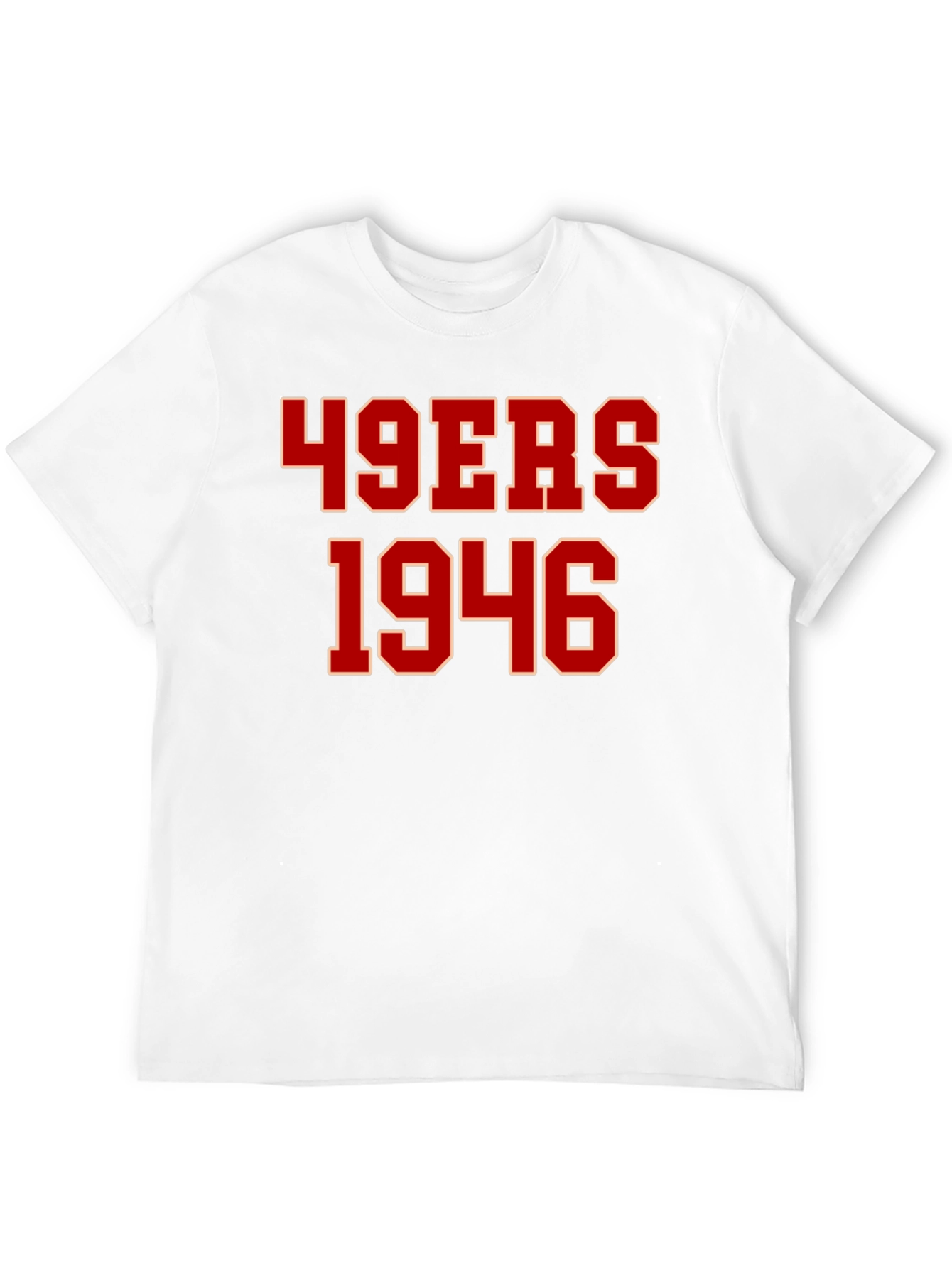 Camiseta 49ers 1946 Negra para Hombre