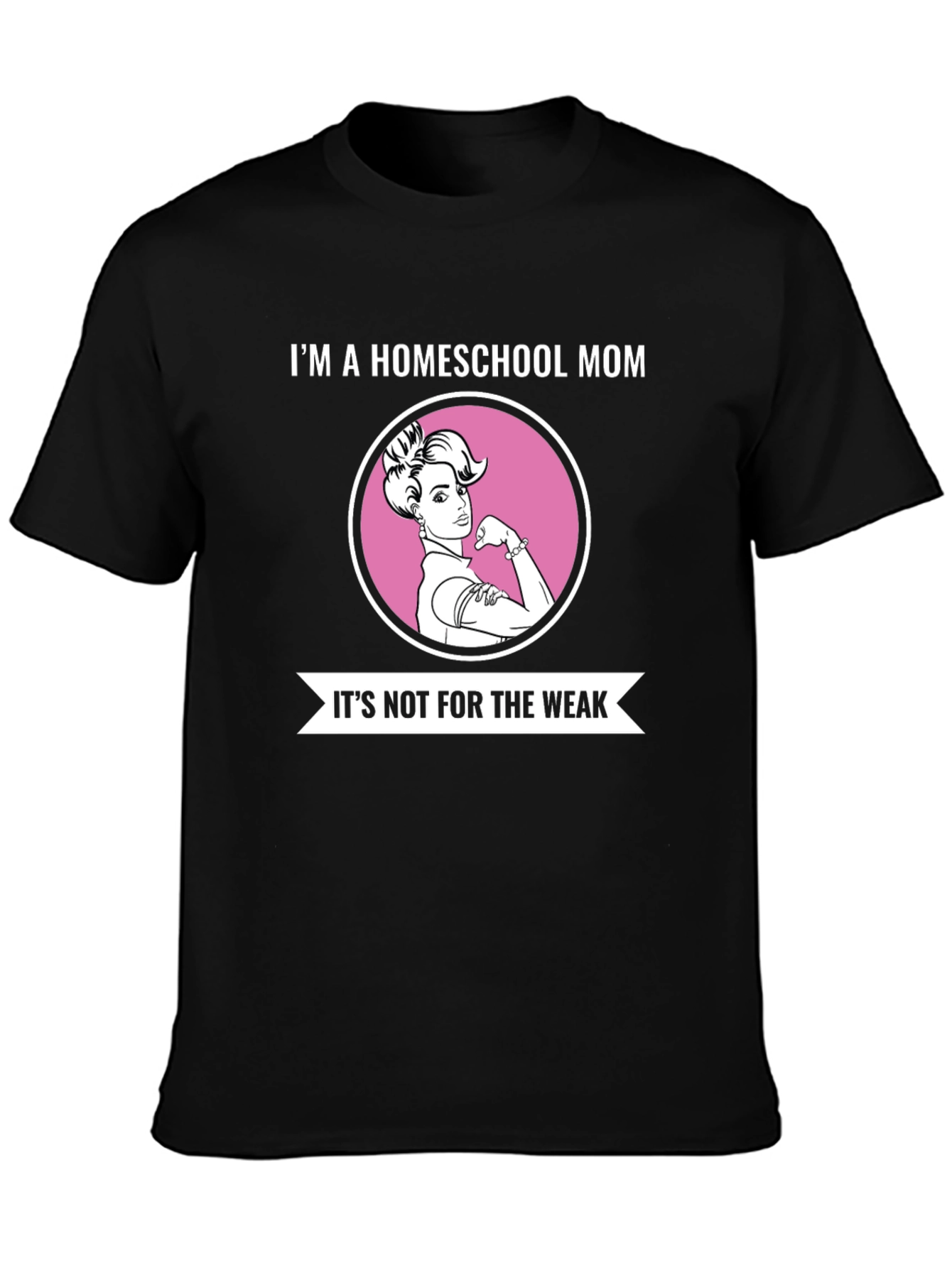 Camiseta para Mamá Homeschooling - No apto para débiles